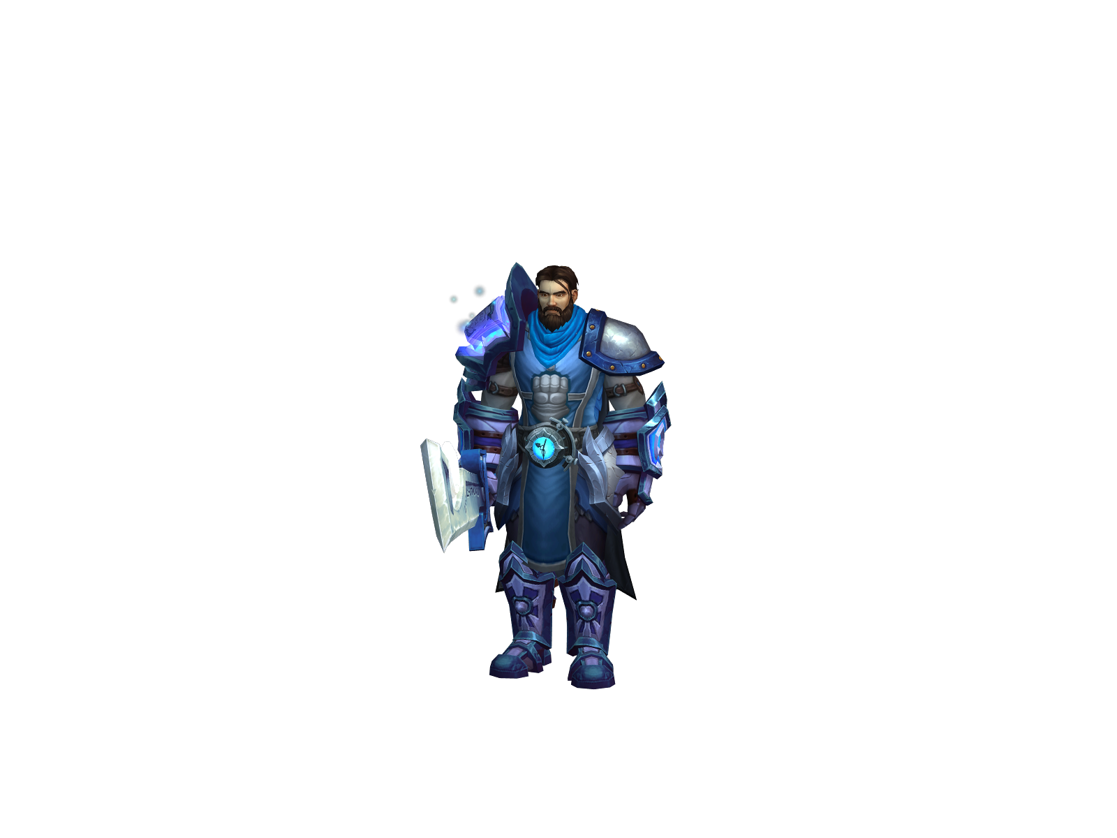 Lucainian 3D character render