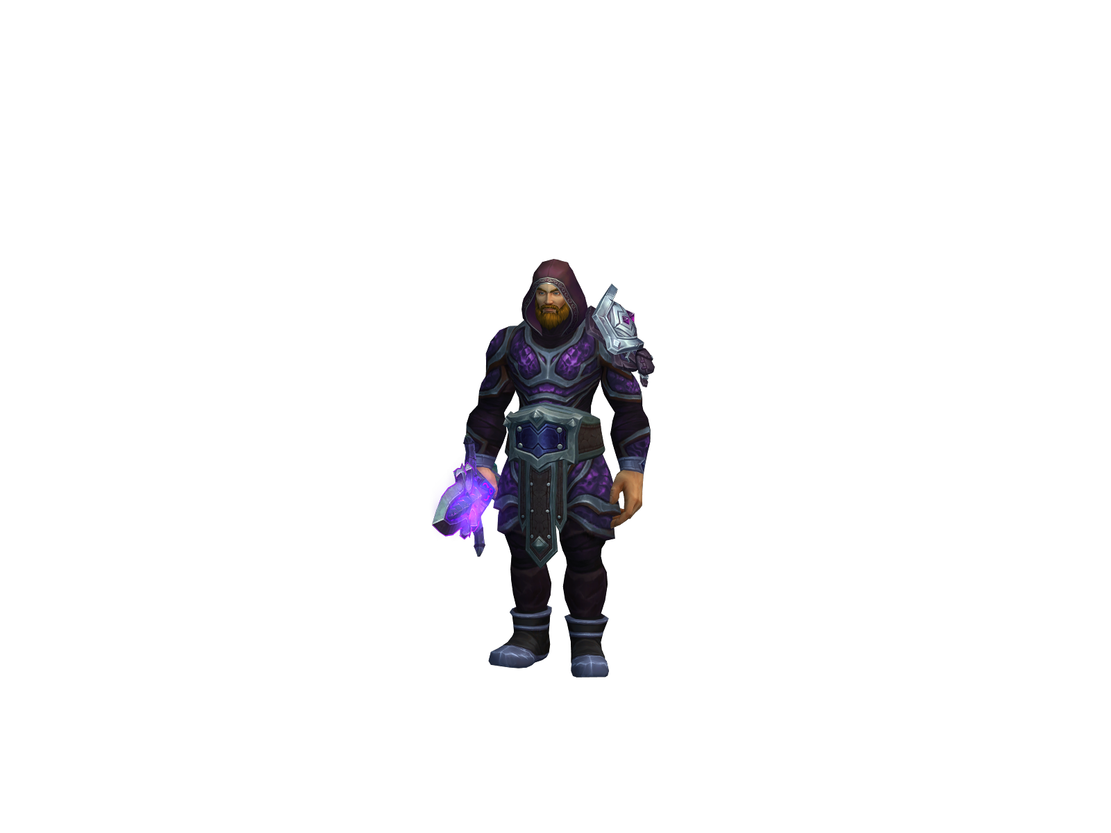 Calverus 3D character render