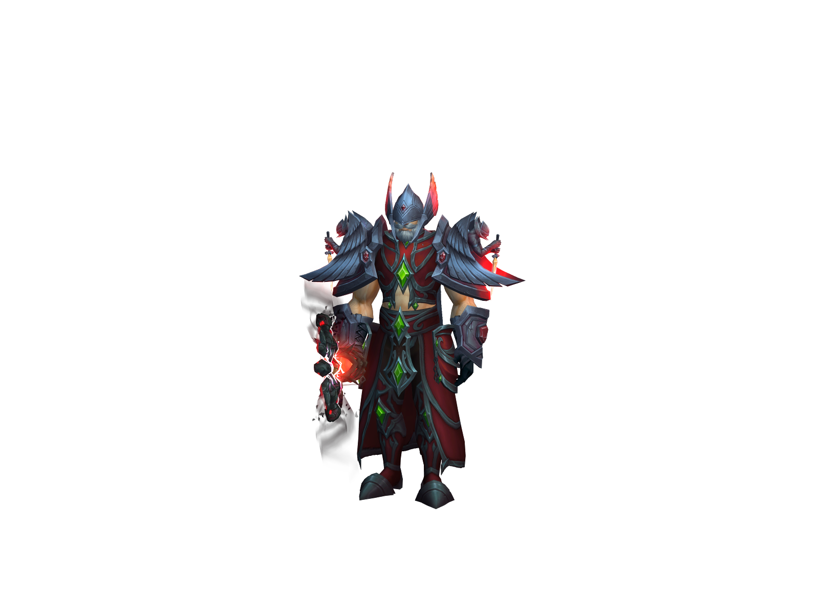 Mõthman 3D character render