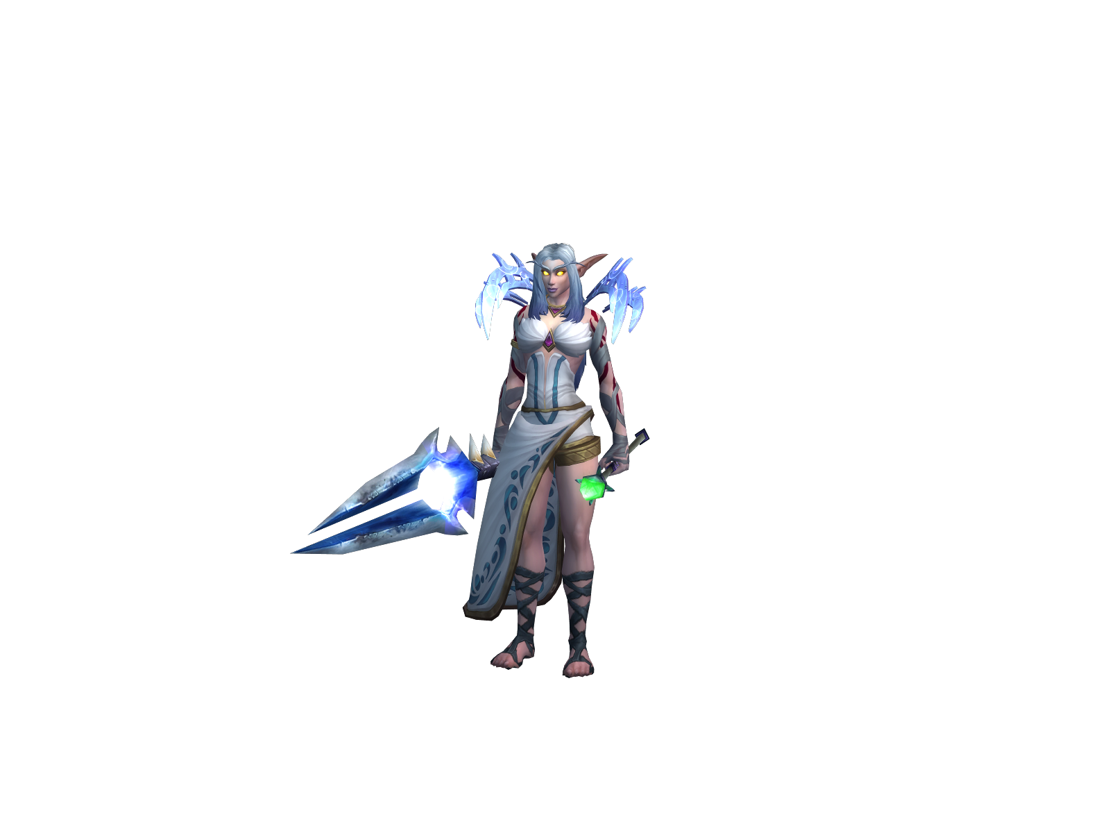 Teraceles 3D character render