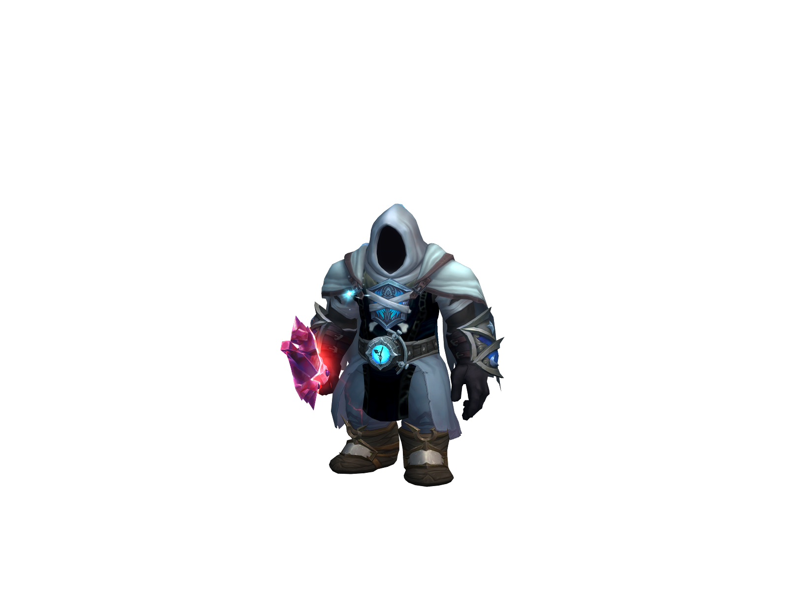 Seráph 3D character render