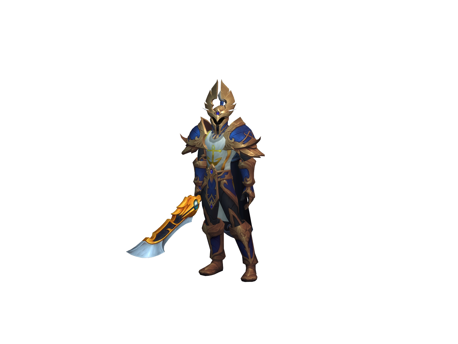 Ahres 3D character render