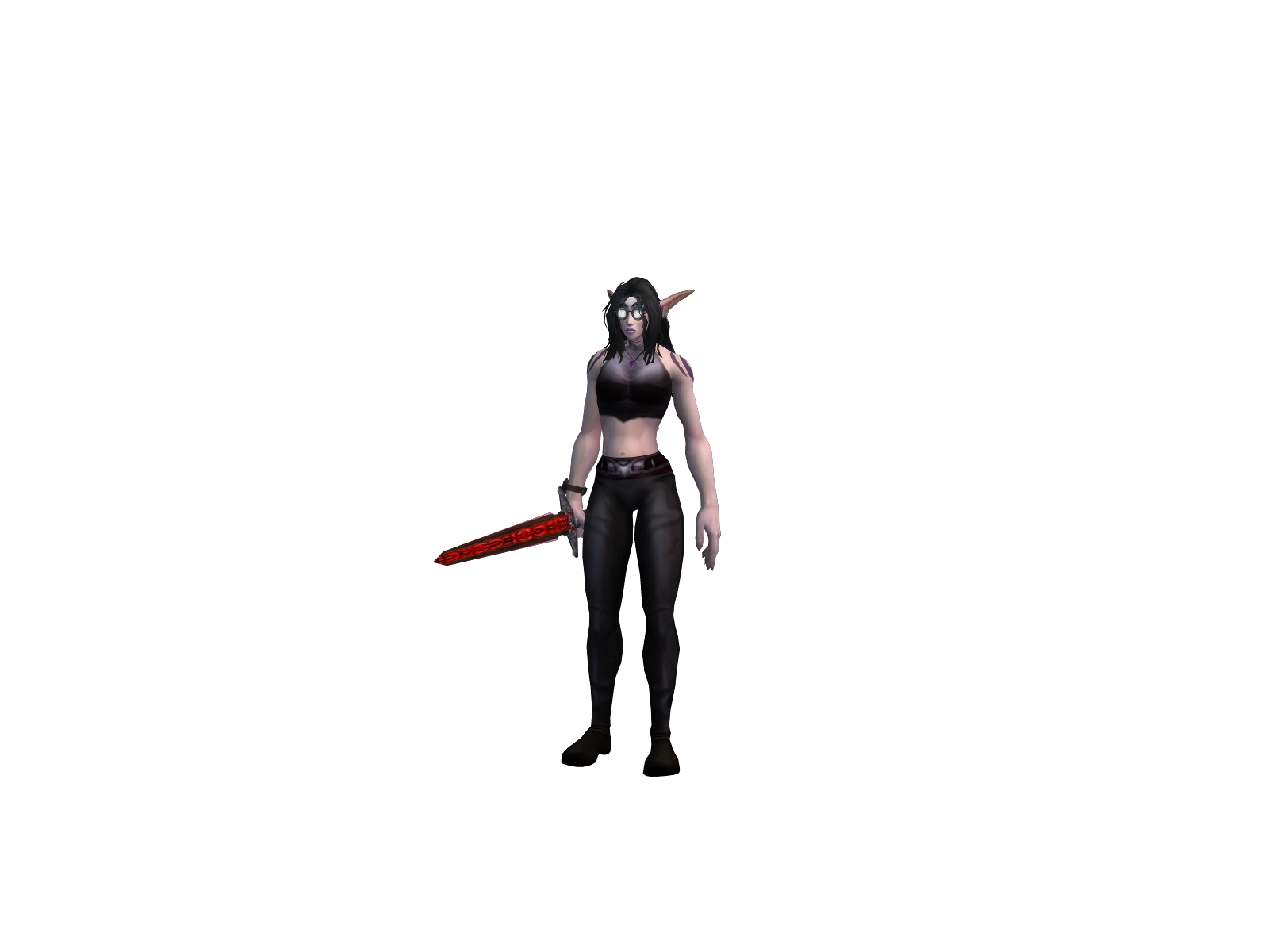 Chosenonyx 3D character render