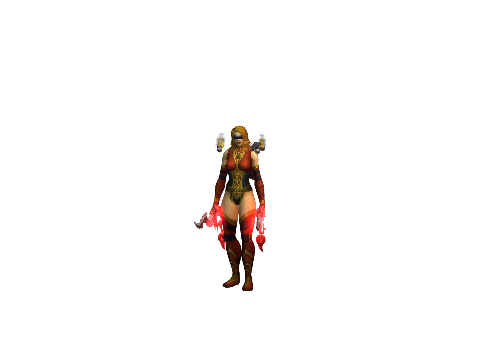 Cairesirste 3D character render