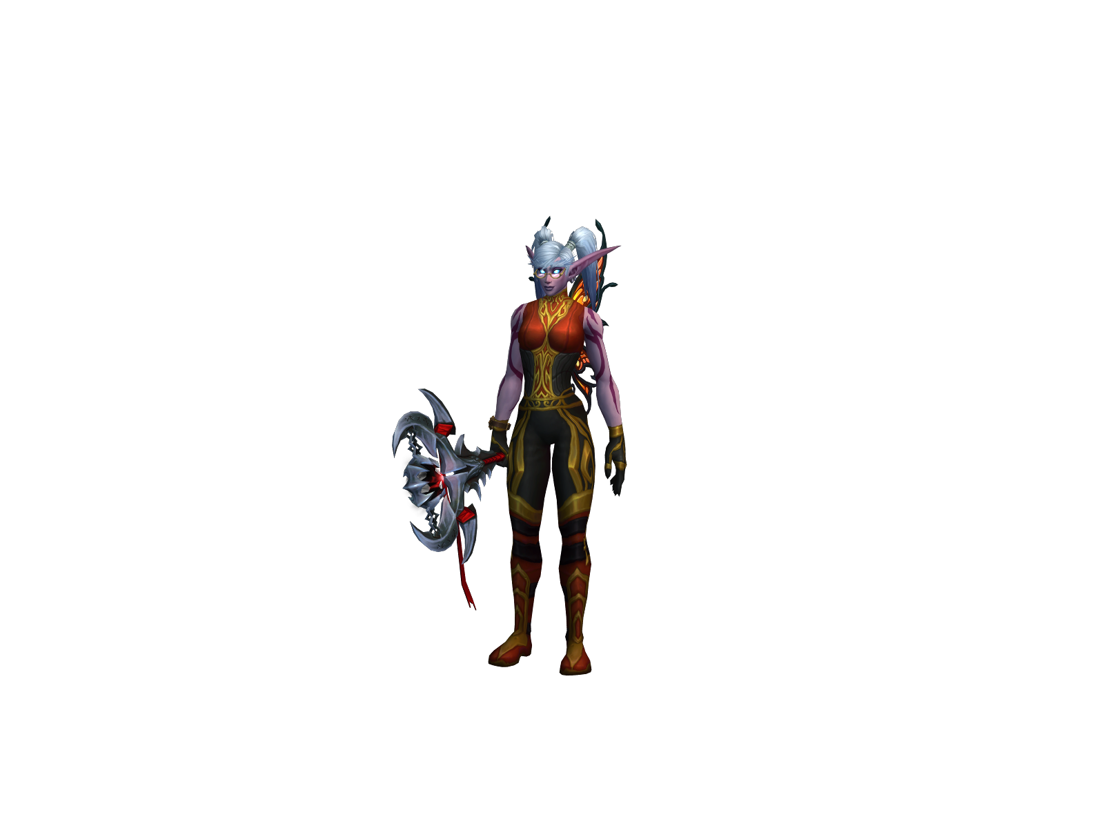 Gradeel 3D character render