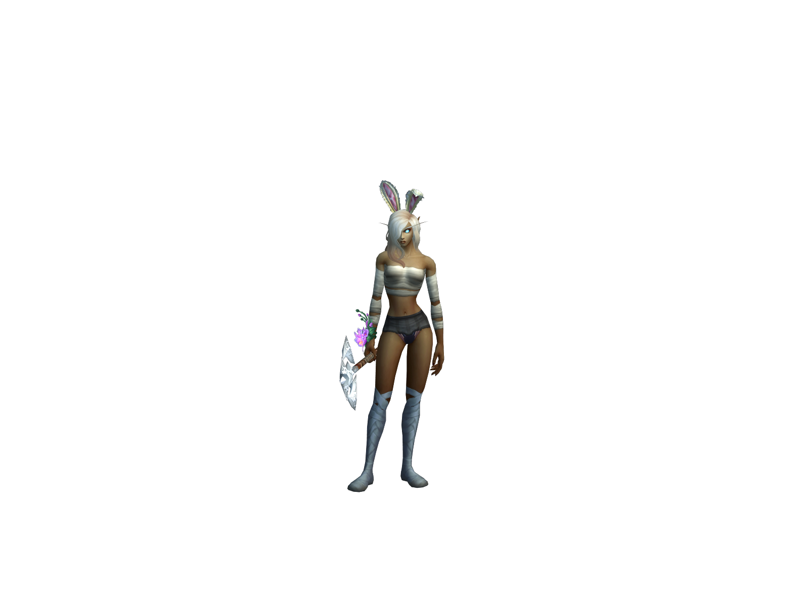 Coquette 3D character render