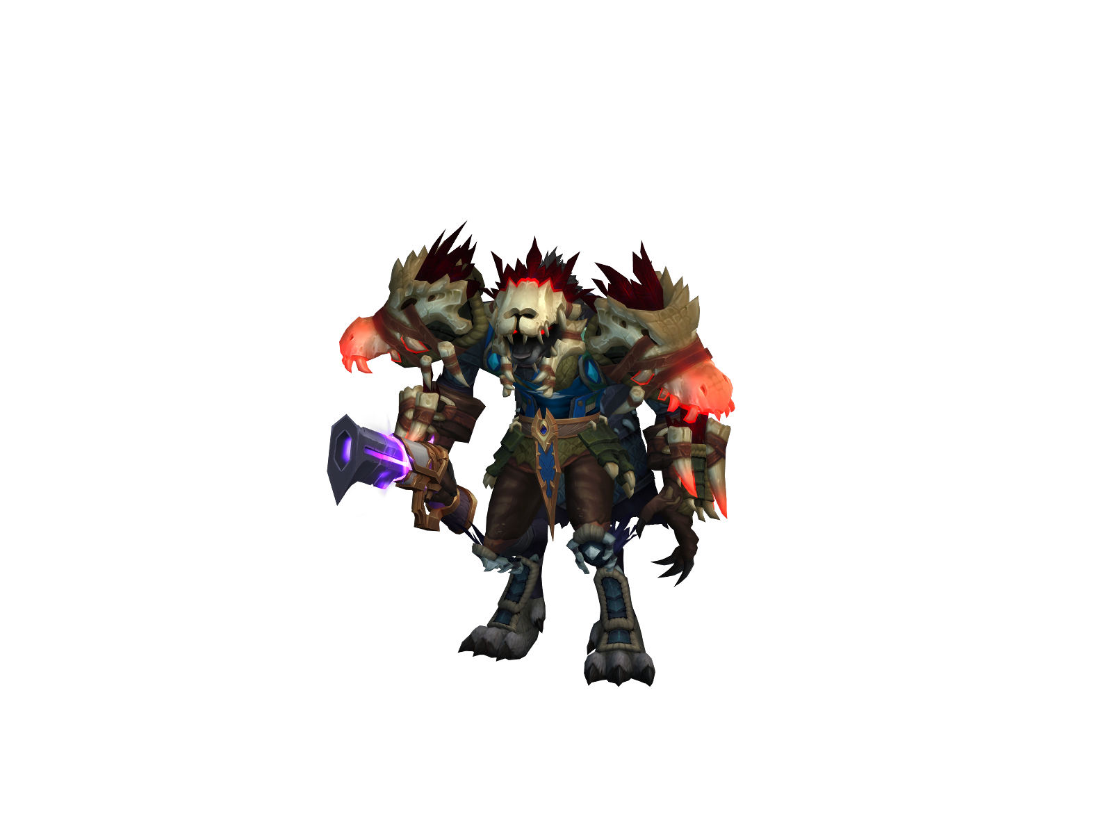 Adroitwolfy 3D character render