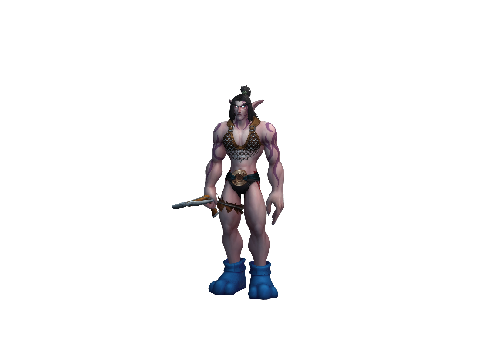 Taszadar 3D character render