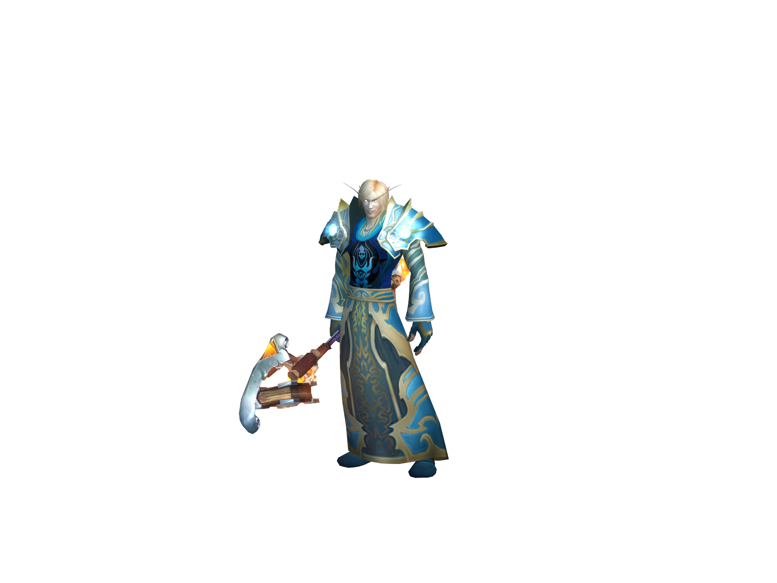 Sanguineo 3D character render