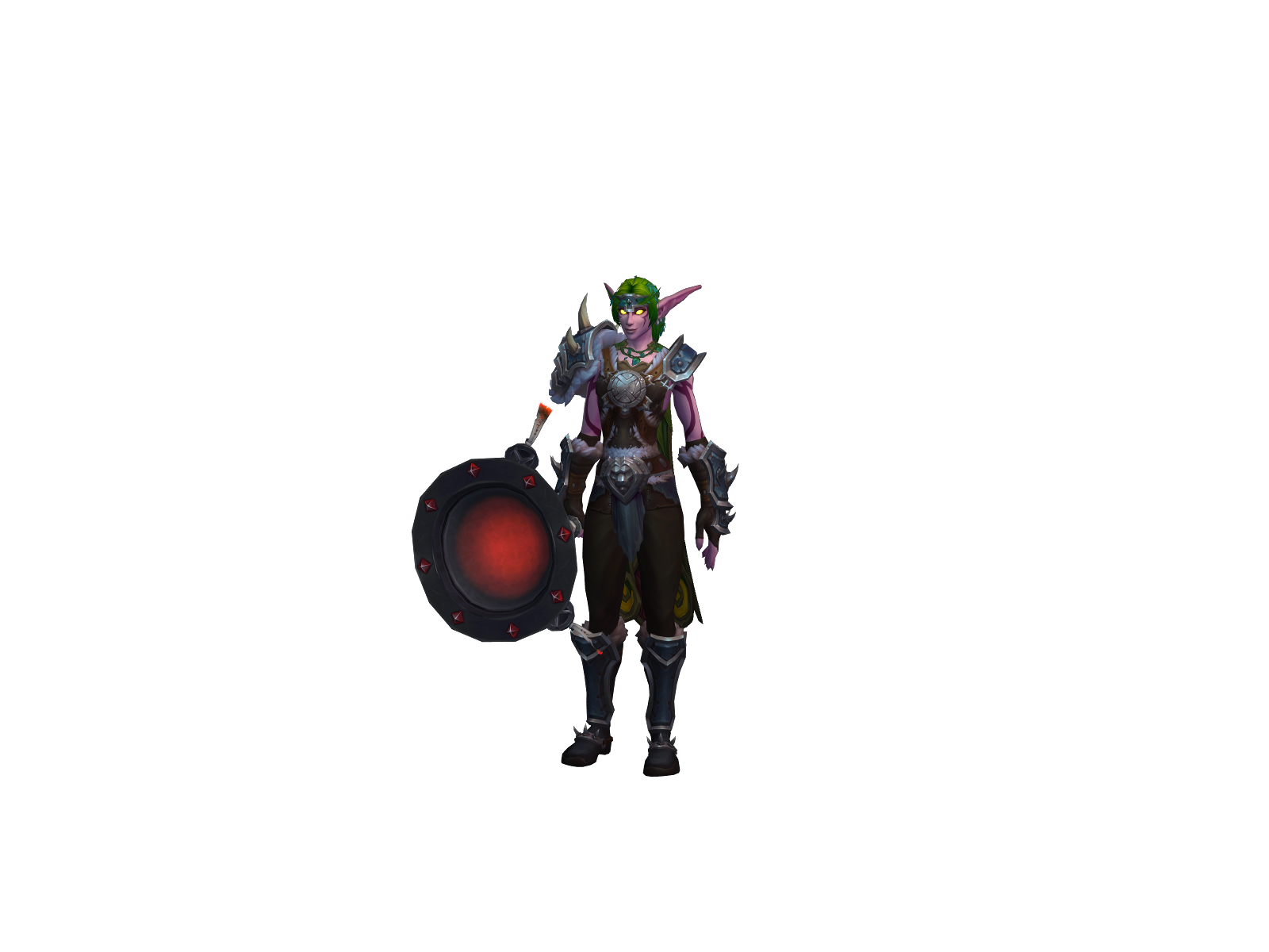 Naruaa 3D character render
