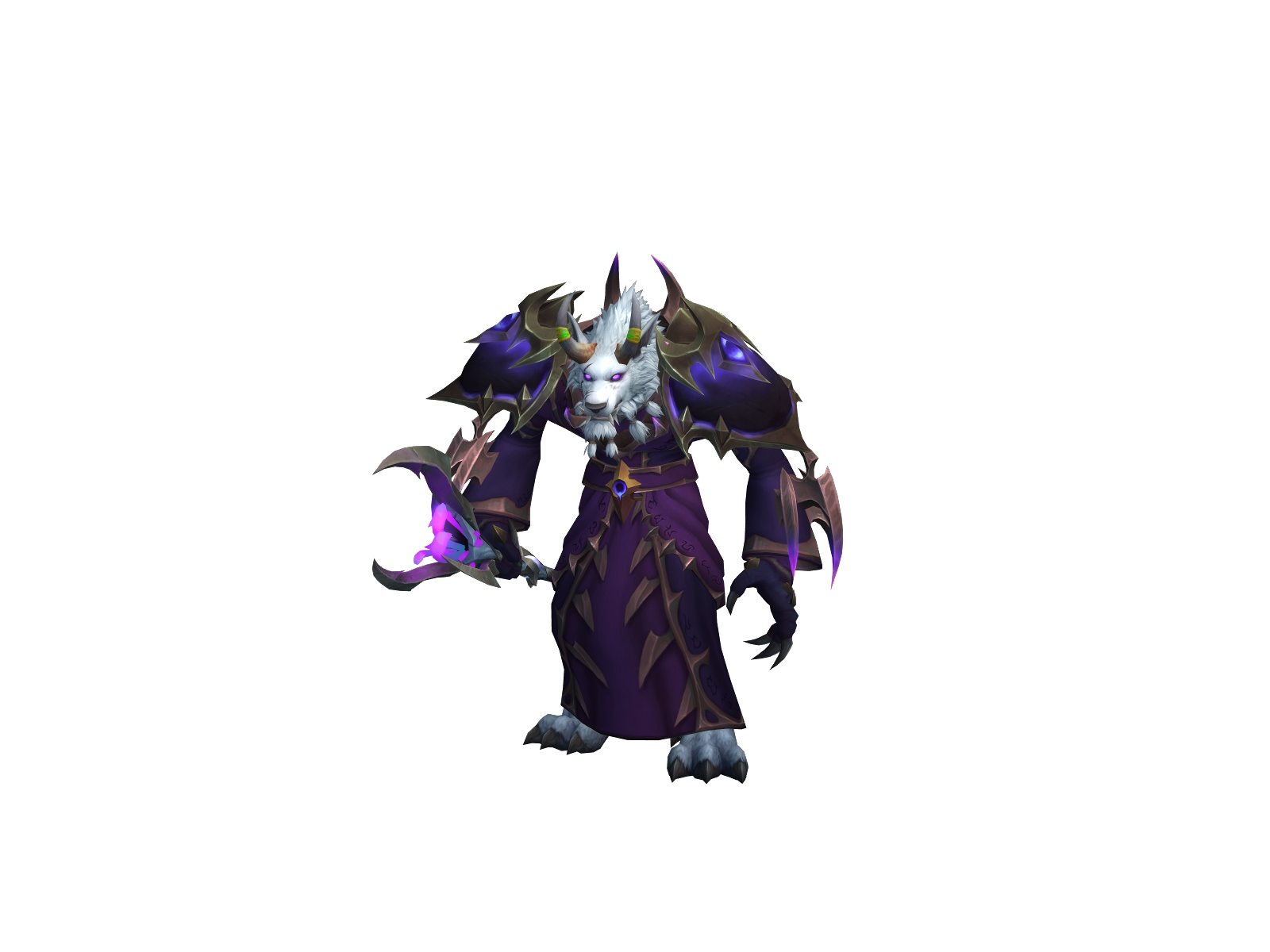Mordres 3D character render