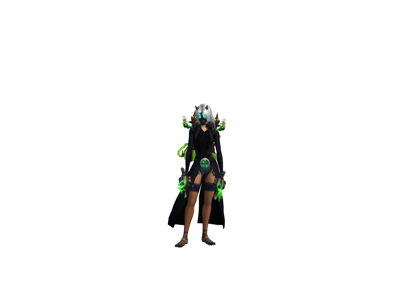 Hoella 3D character render