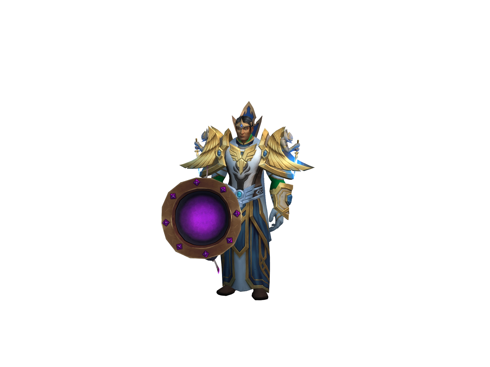 Gregorek 3D character render