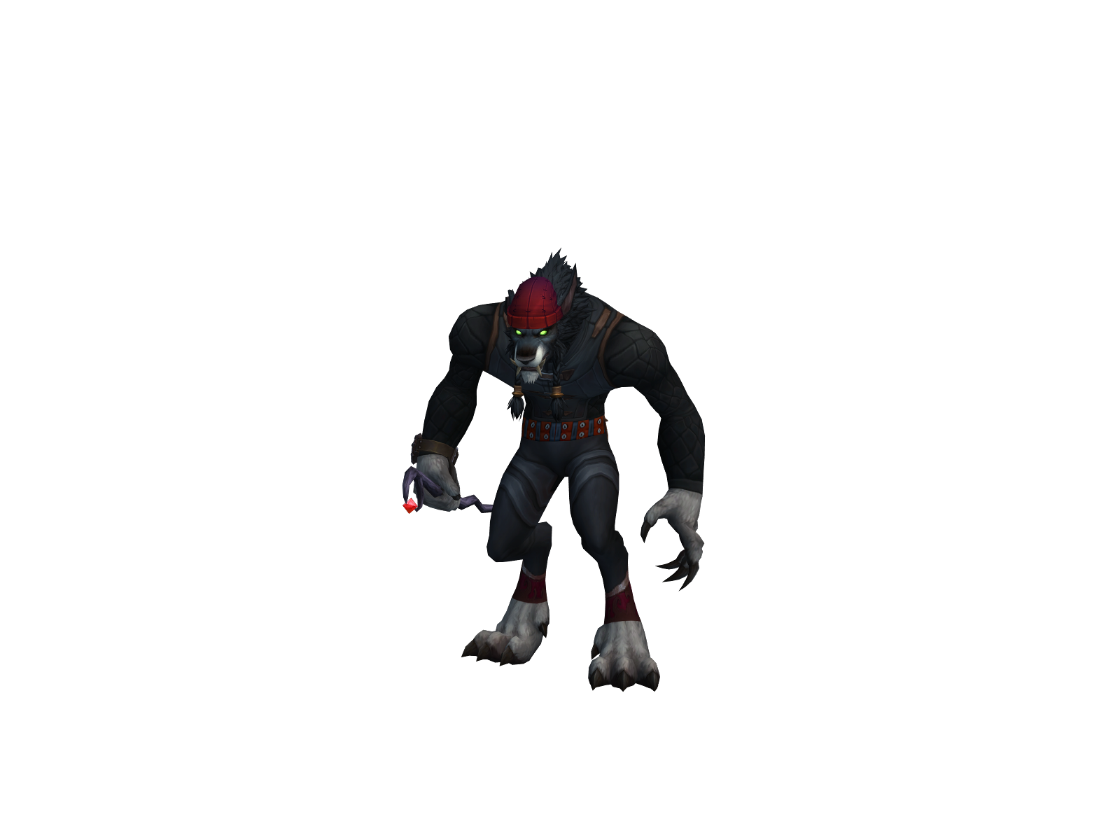Werebon 3D character render