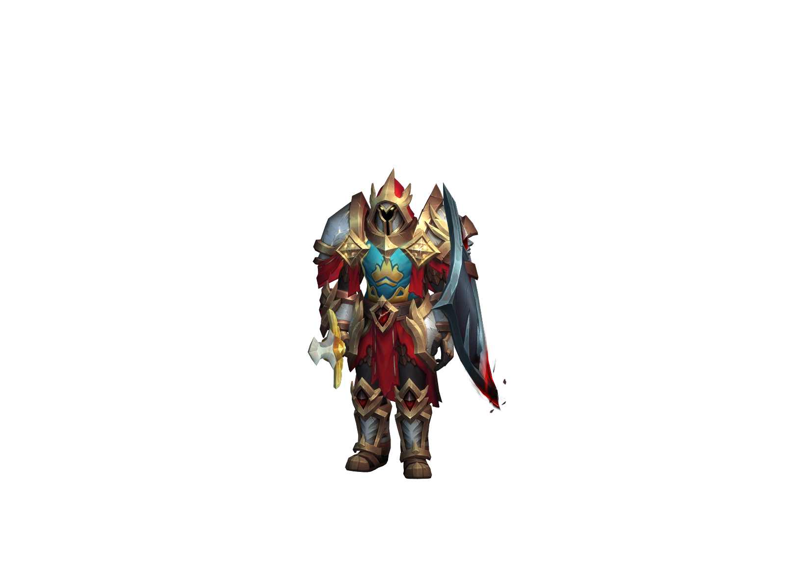 Caroni 3D character render