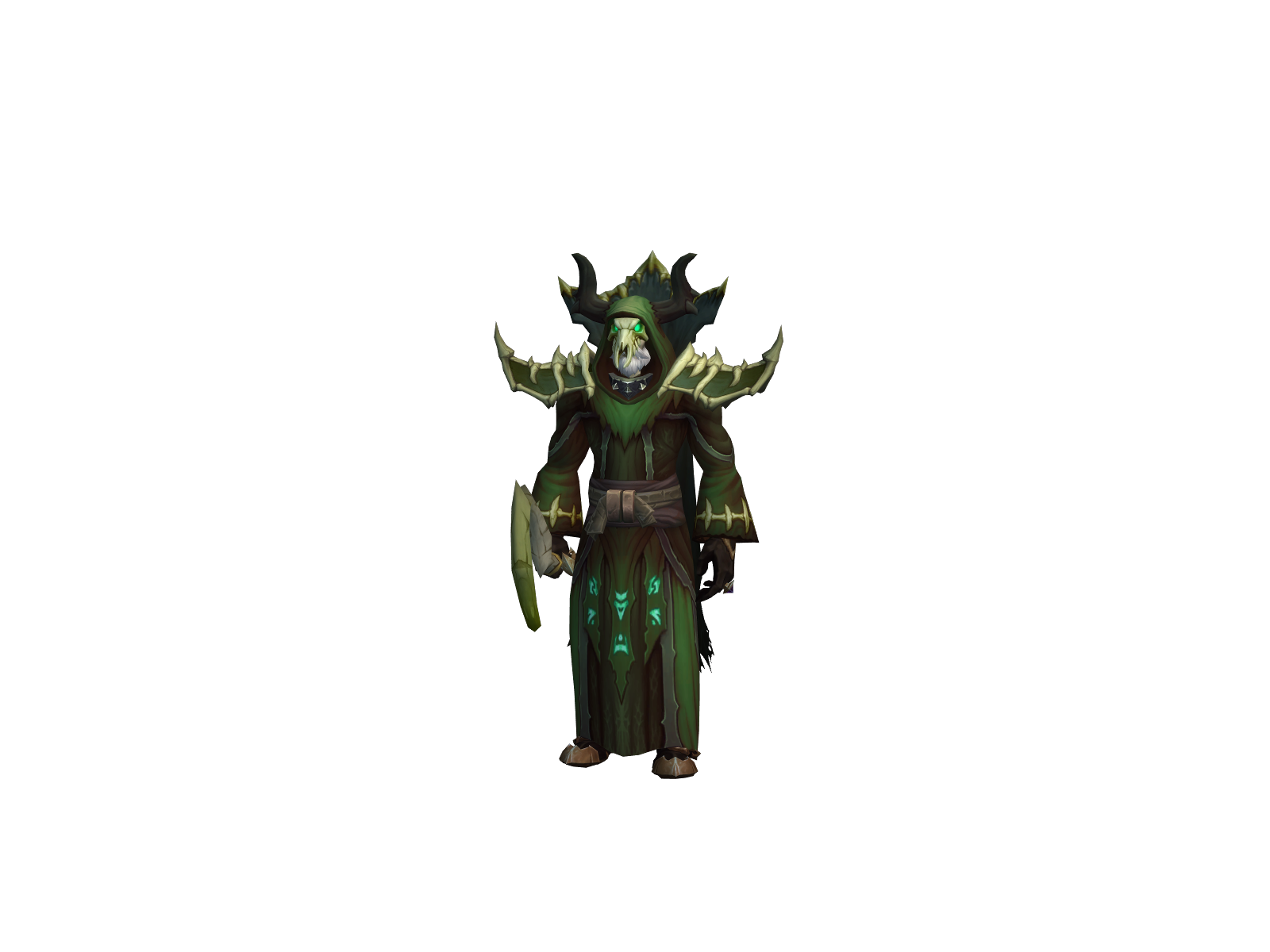 Necroy 3D character render