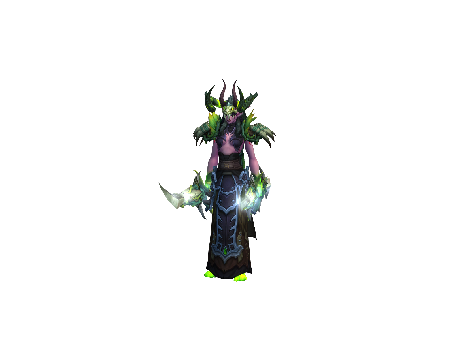 Luraelin 3D character render