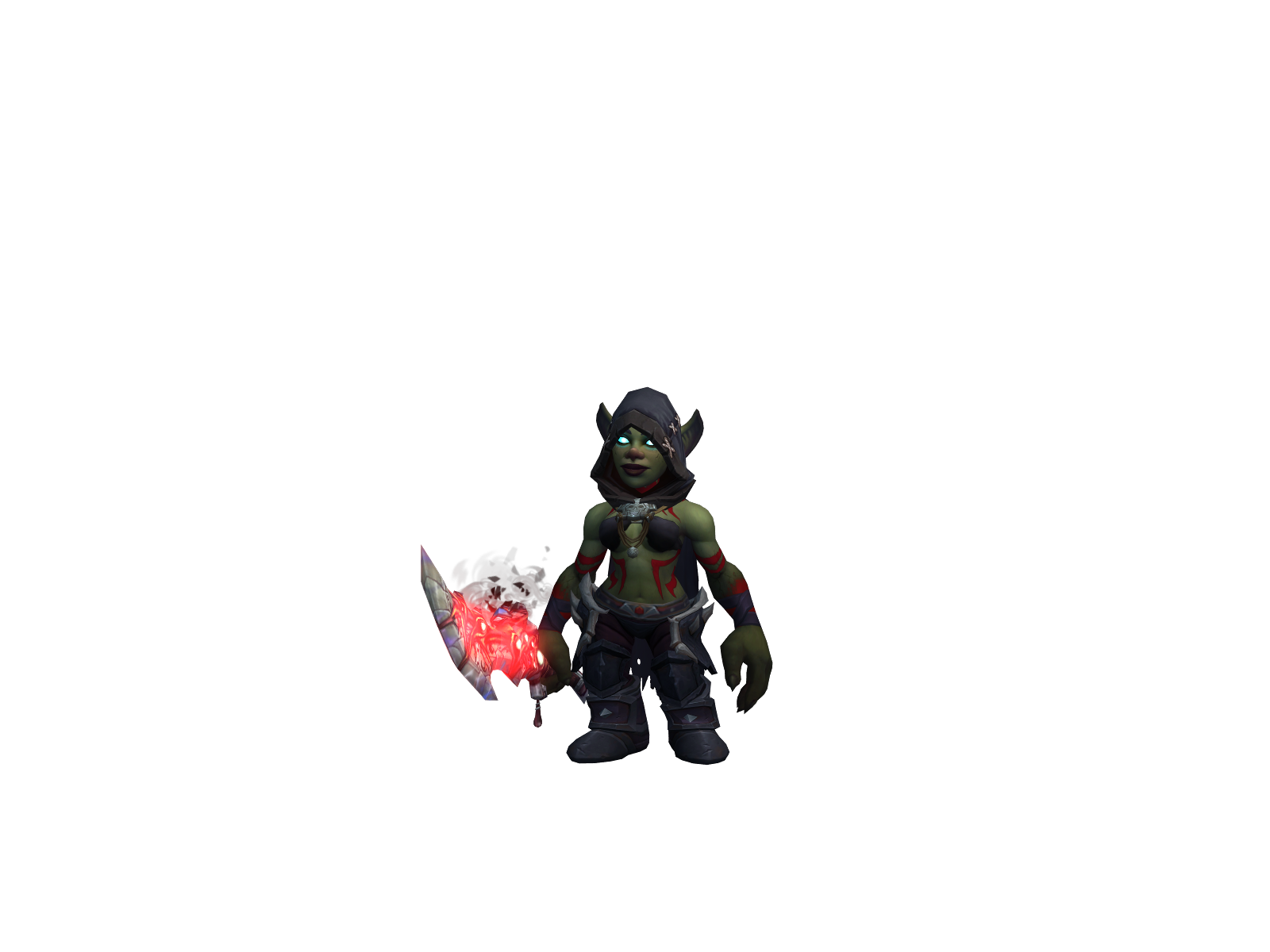 Zaeby 3D character render
