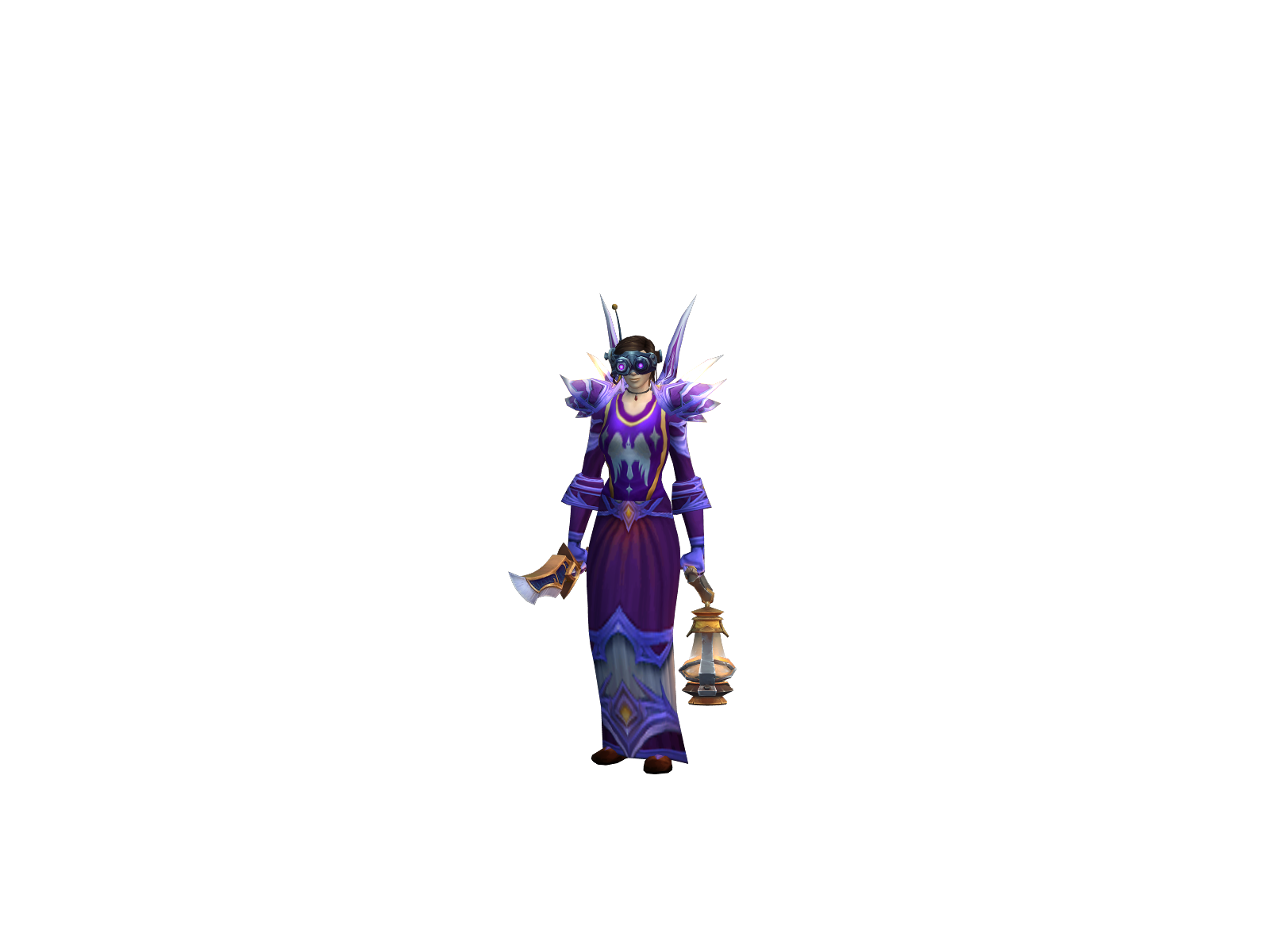 Bellapoarche 3D character render