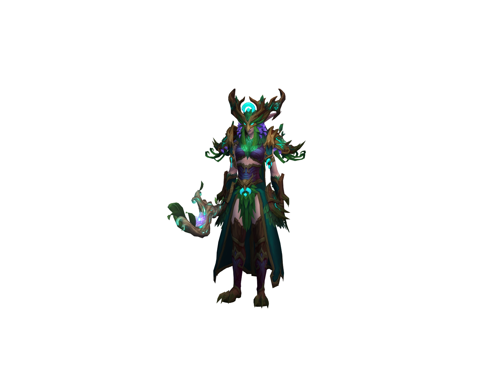 Uben 3D character render
