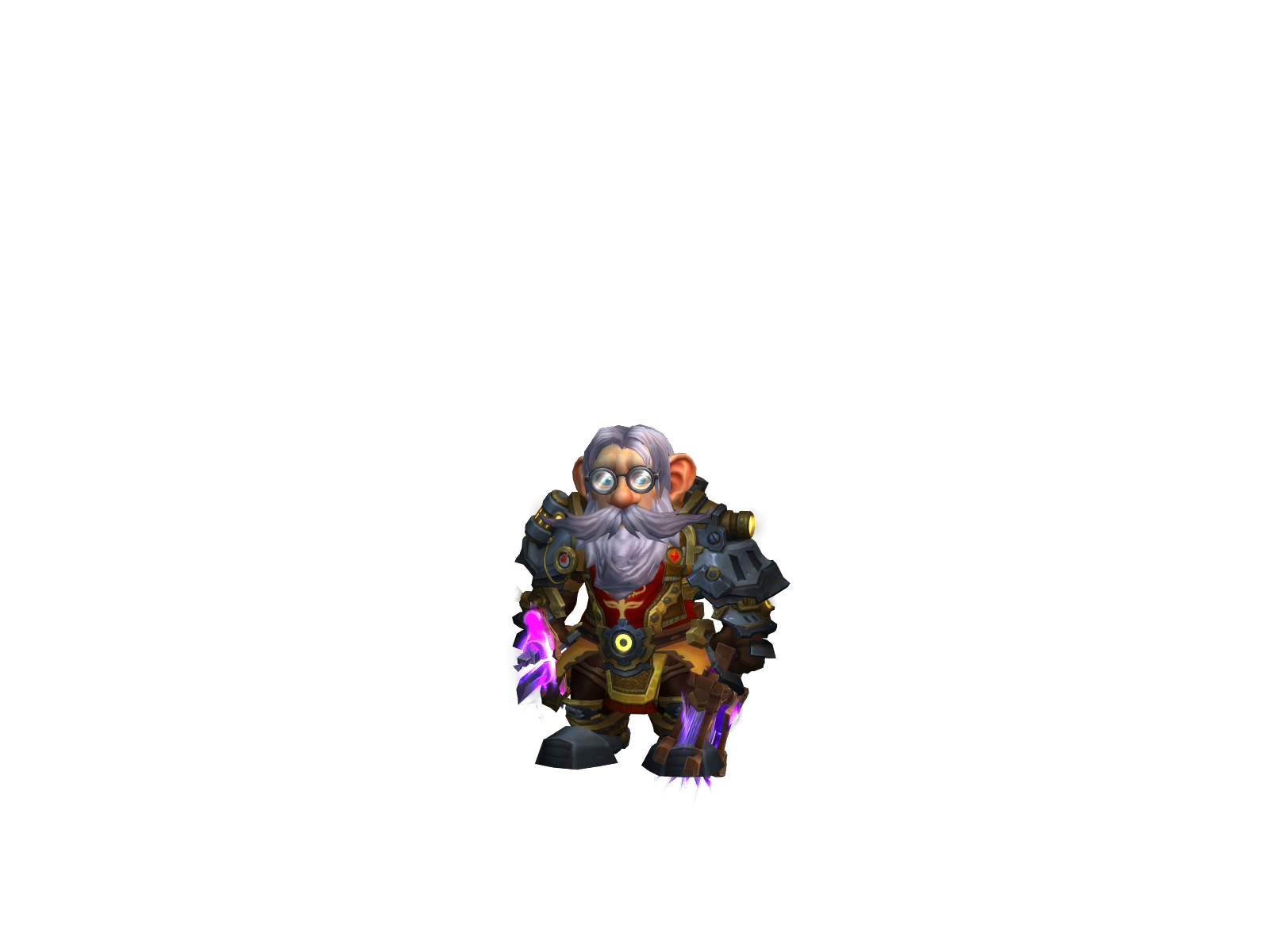 Winkage 3D character render