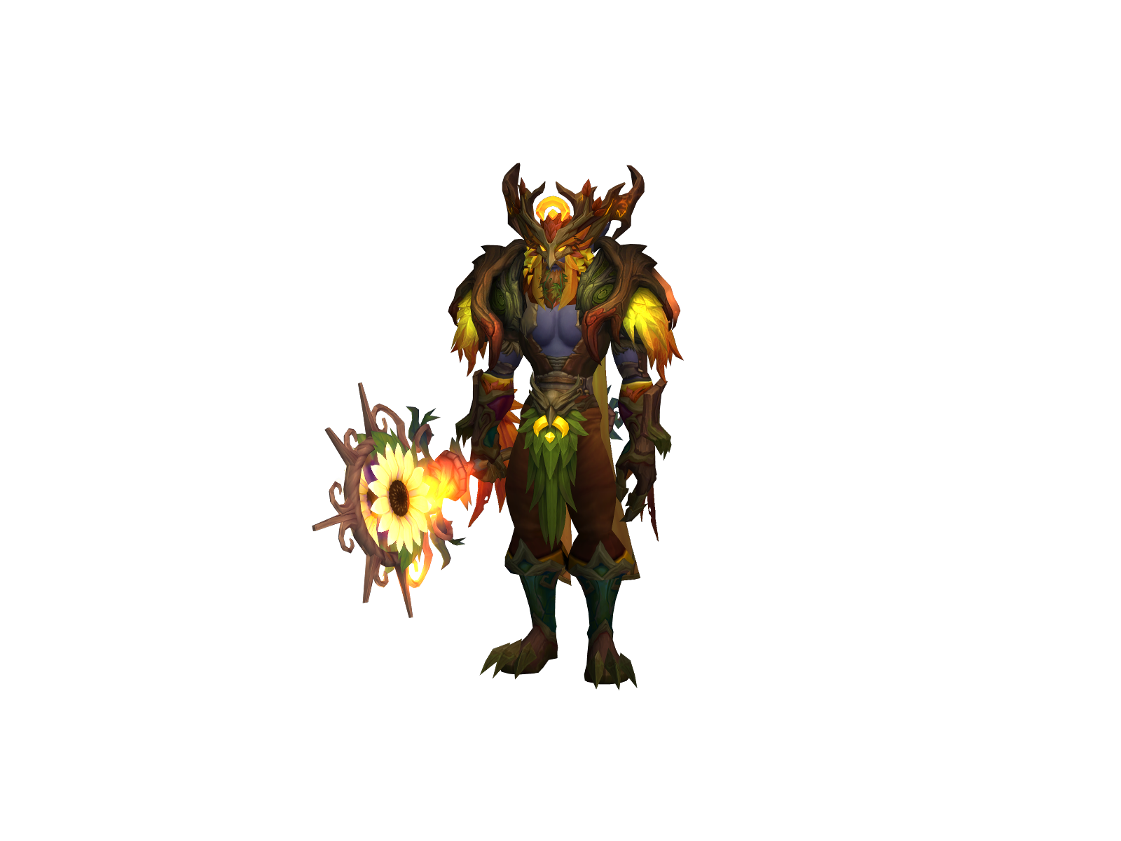 Ubear 3D character render
