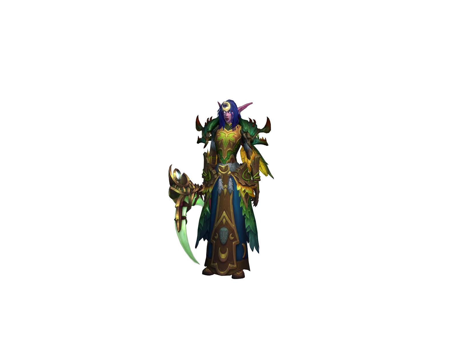 Aivelin 3D character render