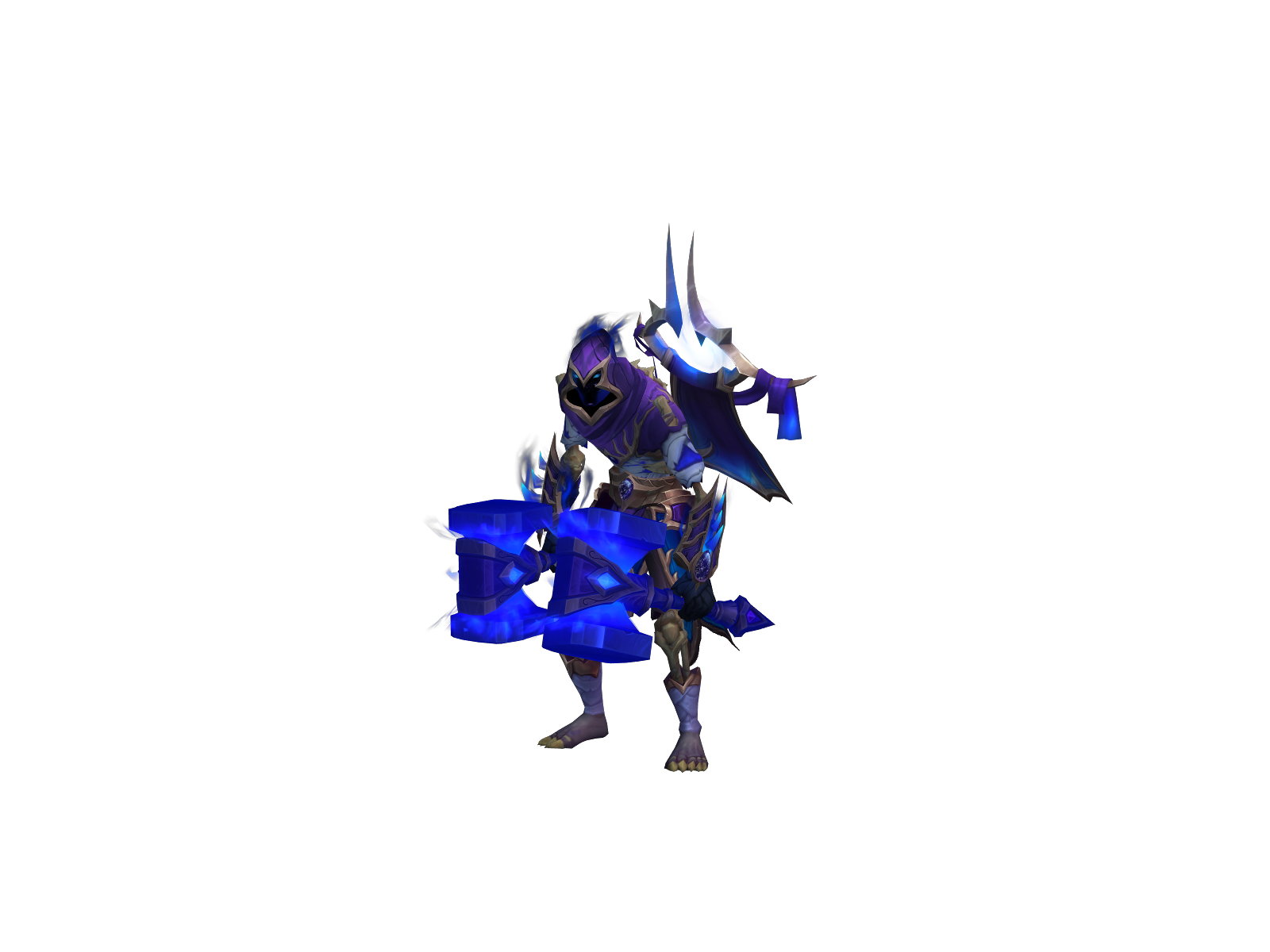 Paradias 3D character render