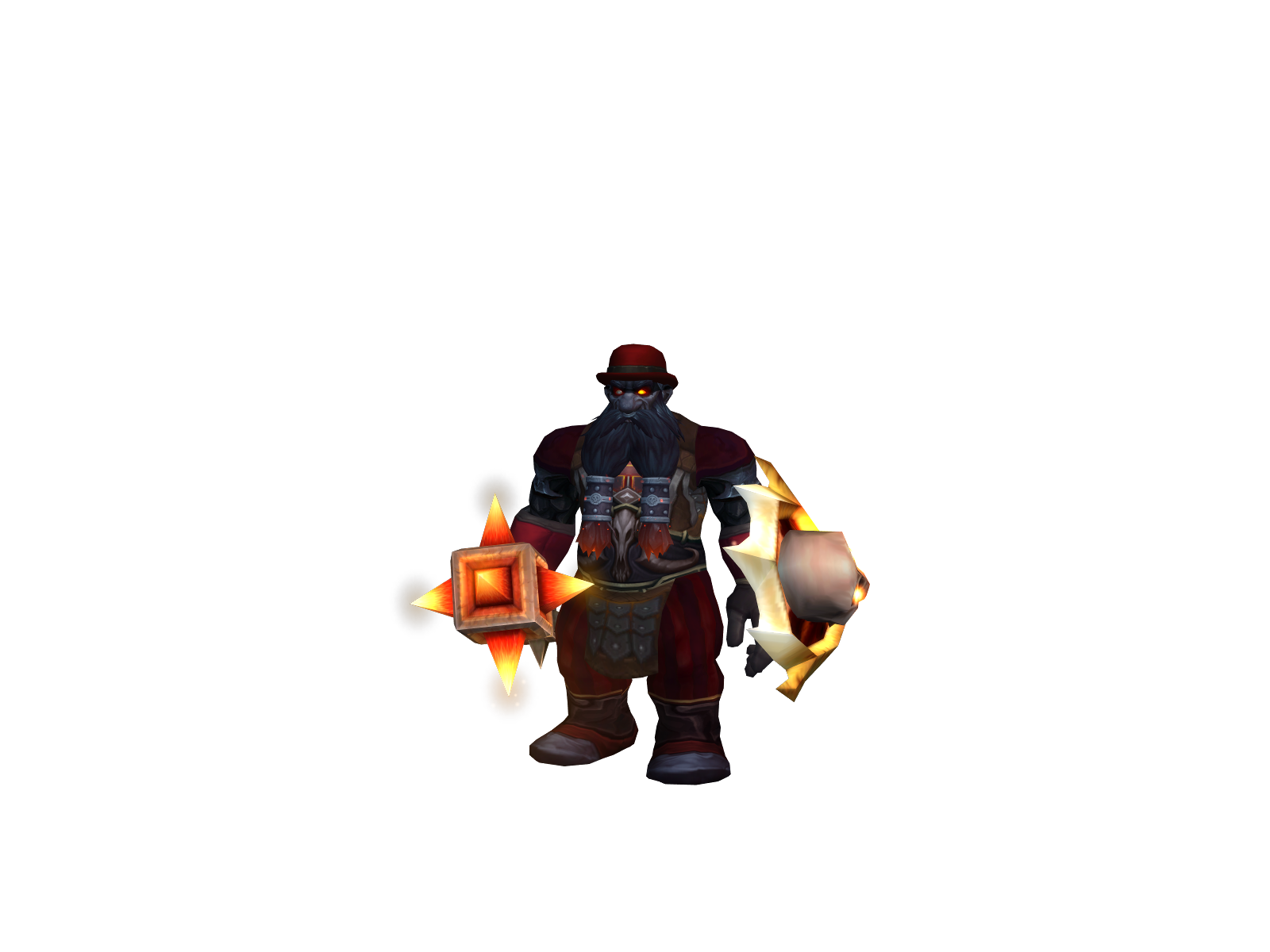 Dopey 3D character render