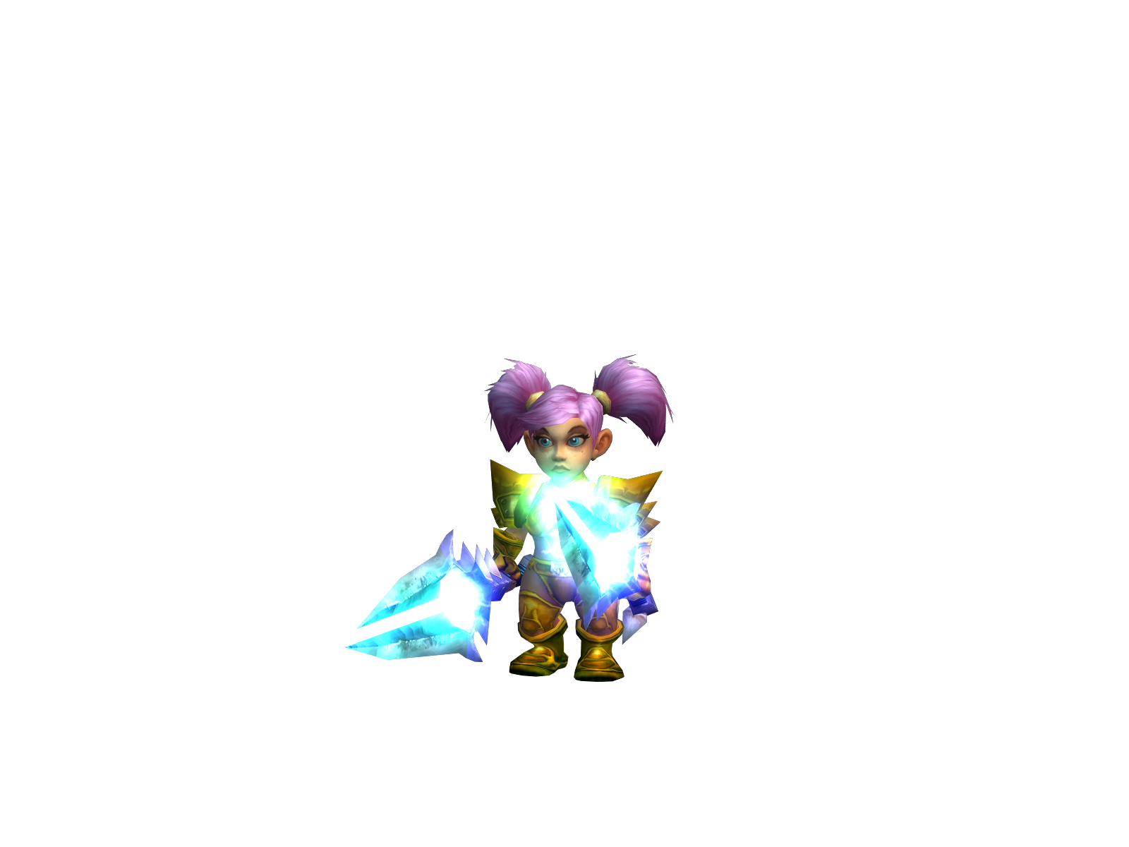 Tinydook 3D character render
