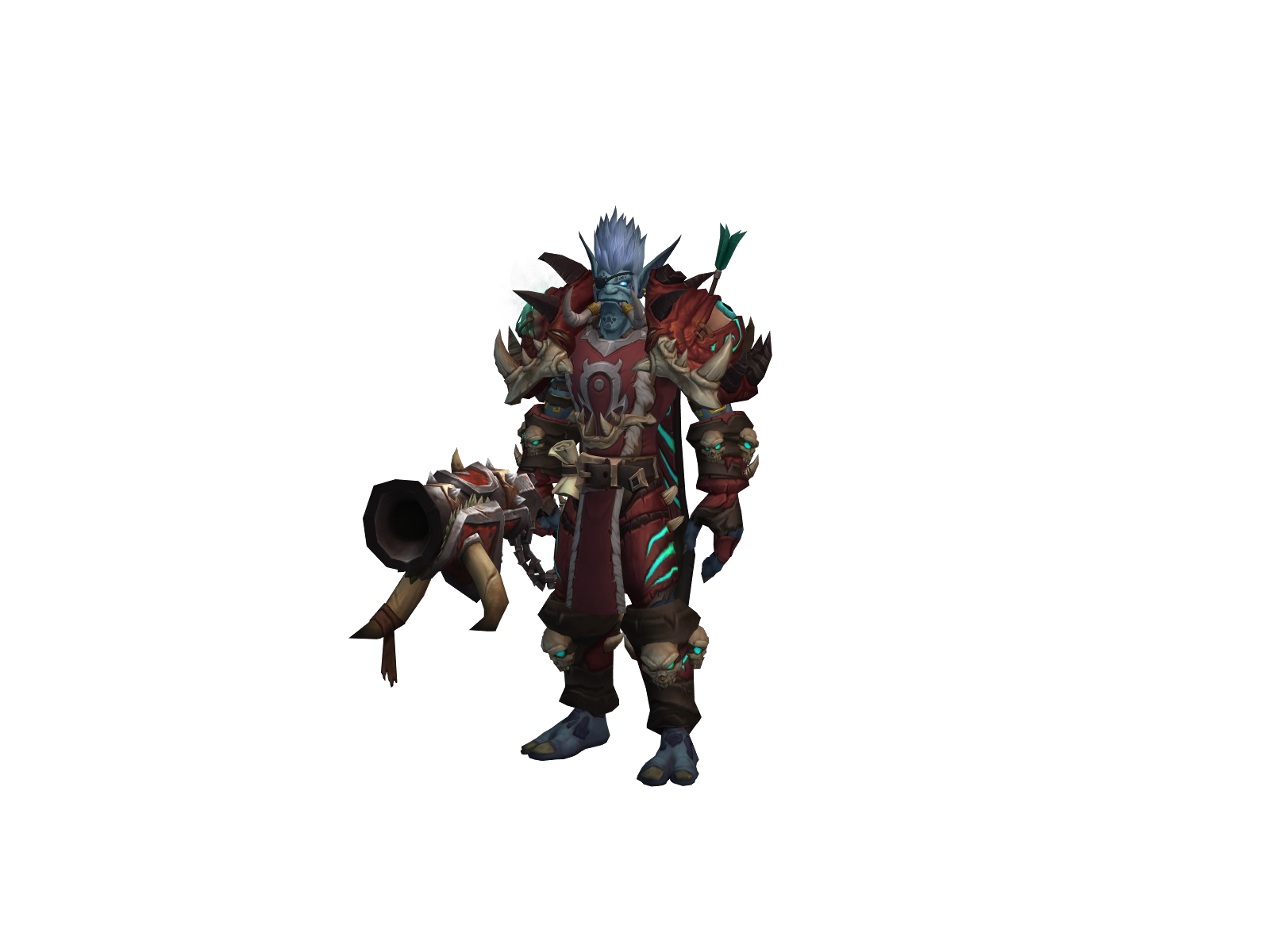 Dekarmoon 3D character render