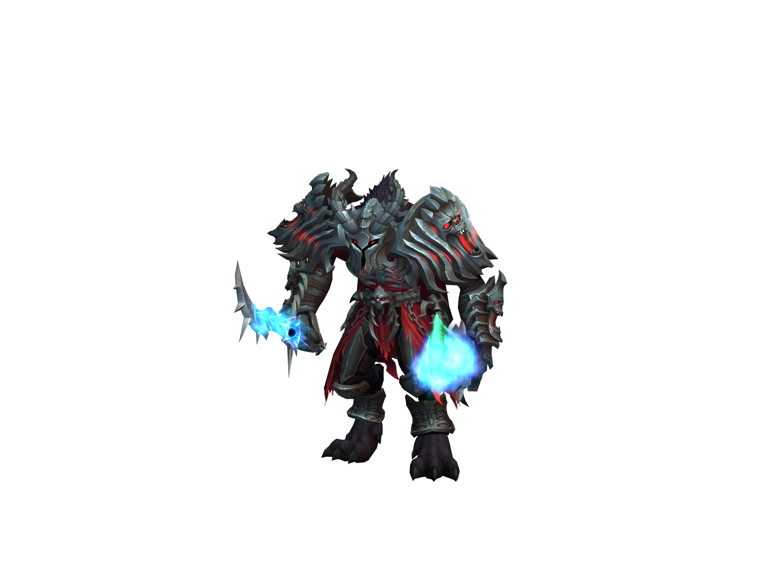 Runewalker 3D character render