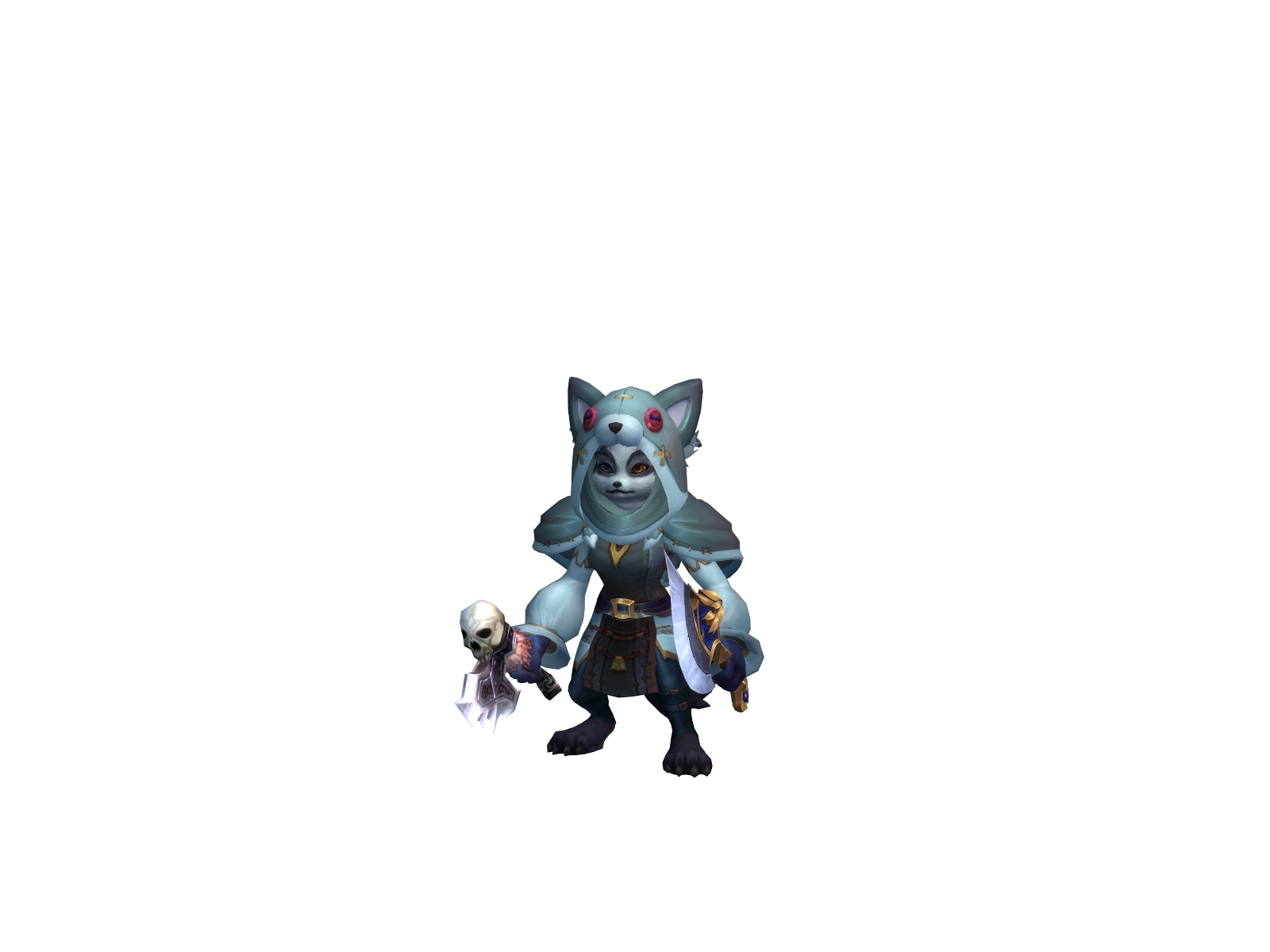 Rilani 3D character render
