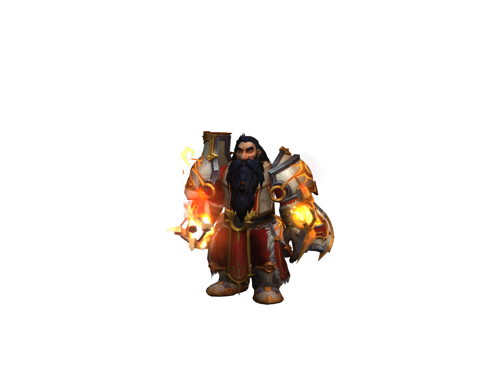Shax 3D character render