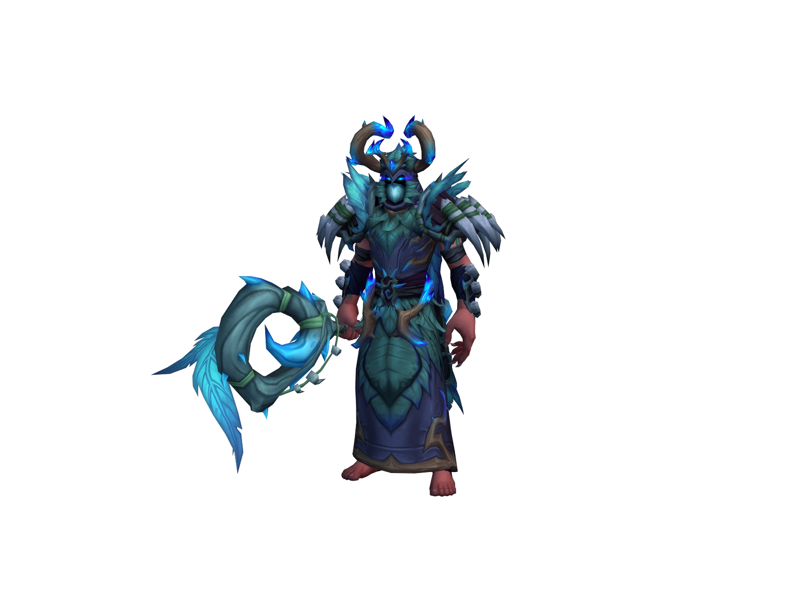 Fíntan 3D character render