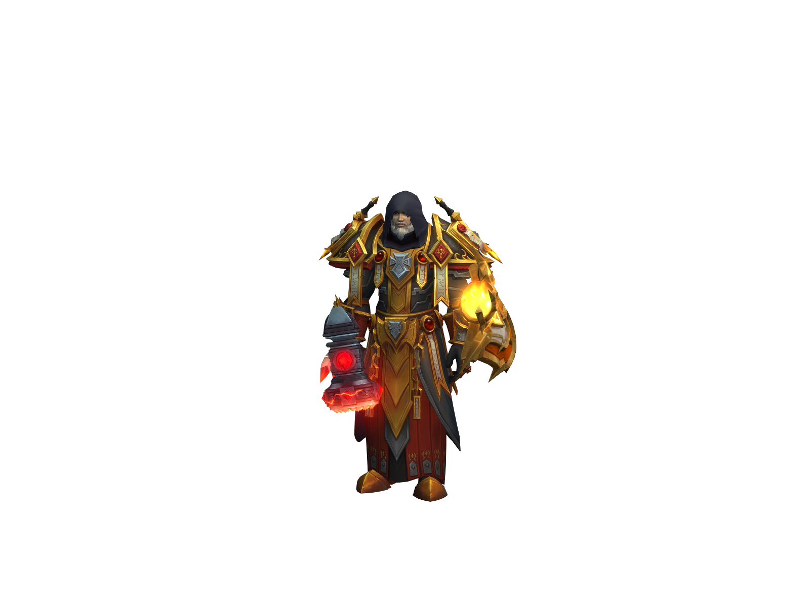 Retinpeace 3D character render