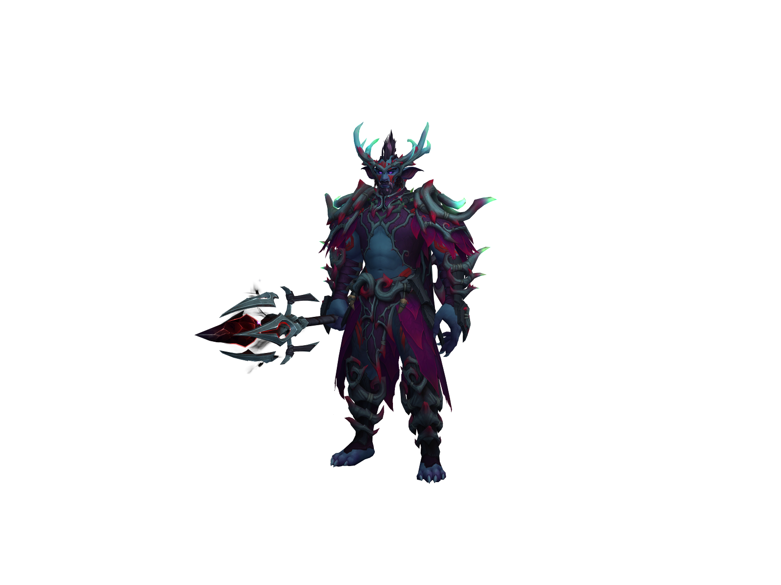 Abron 3D character render