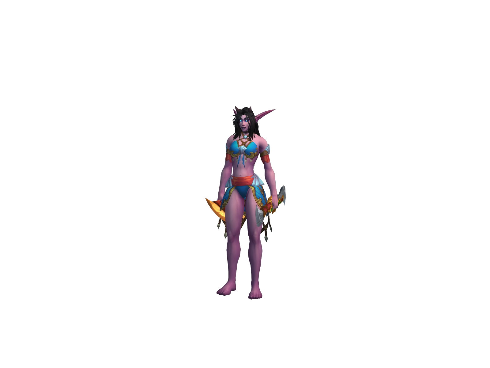 Artichoke 3D character render