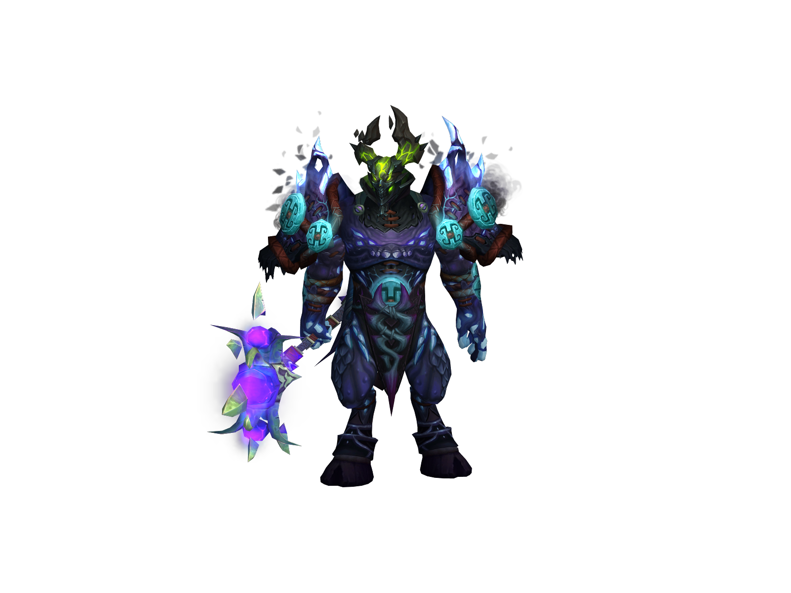 Necrotizor 3D character render