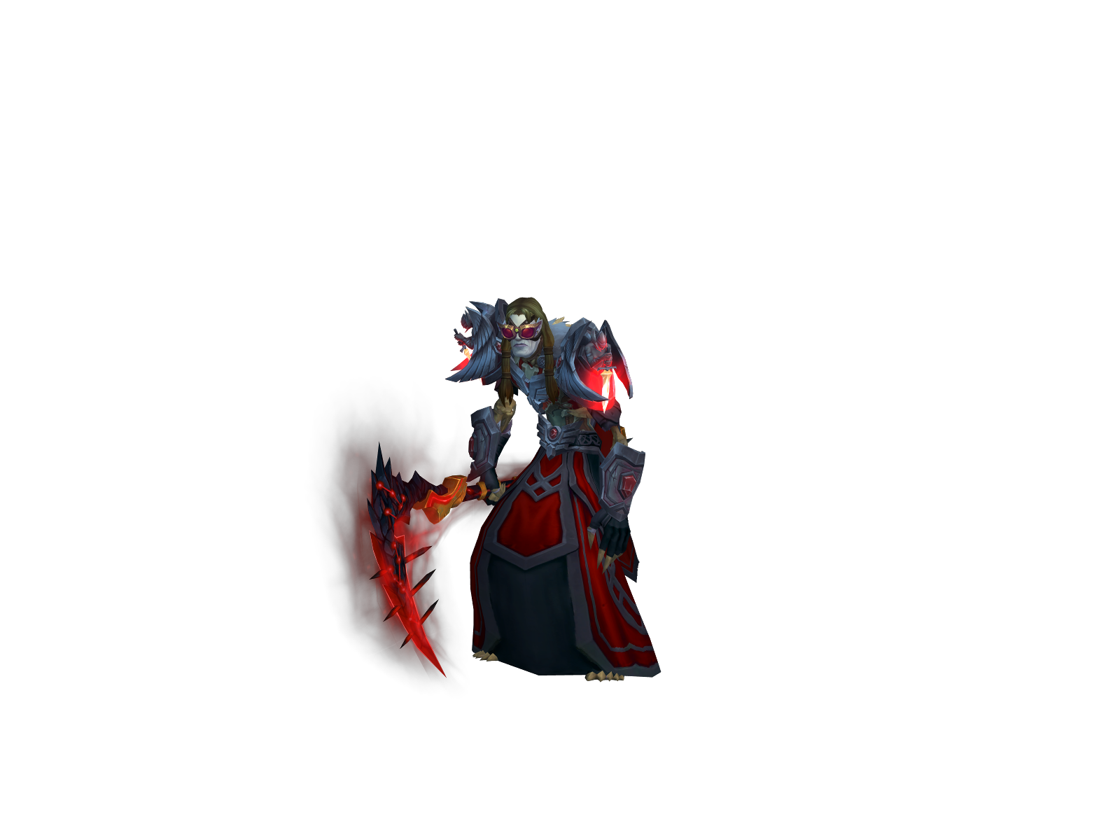 Moneh 3D character render