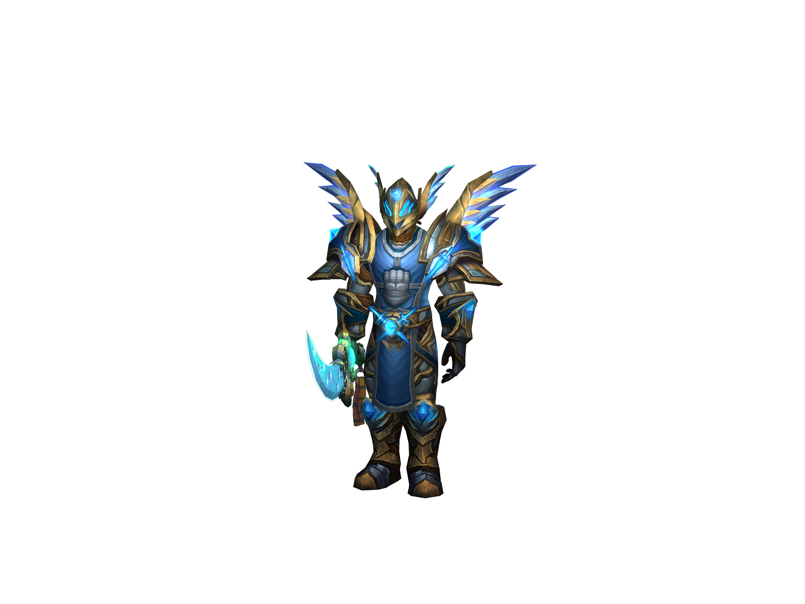 Shatter 3D character render