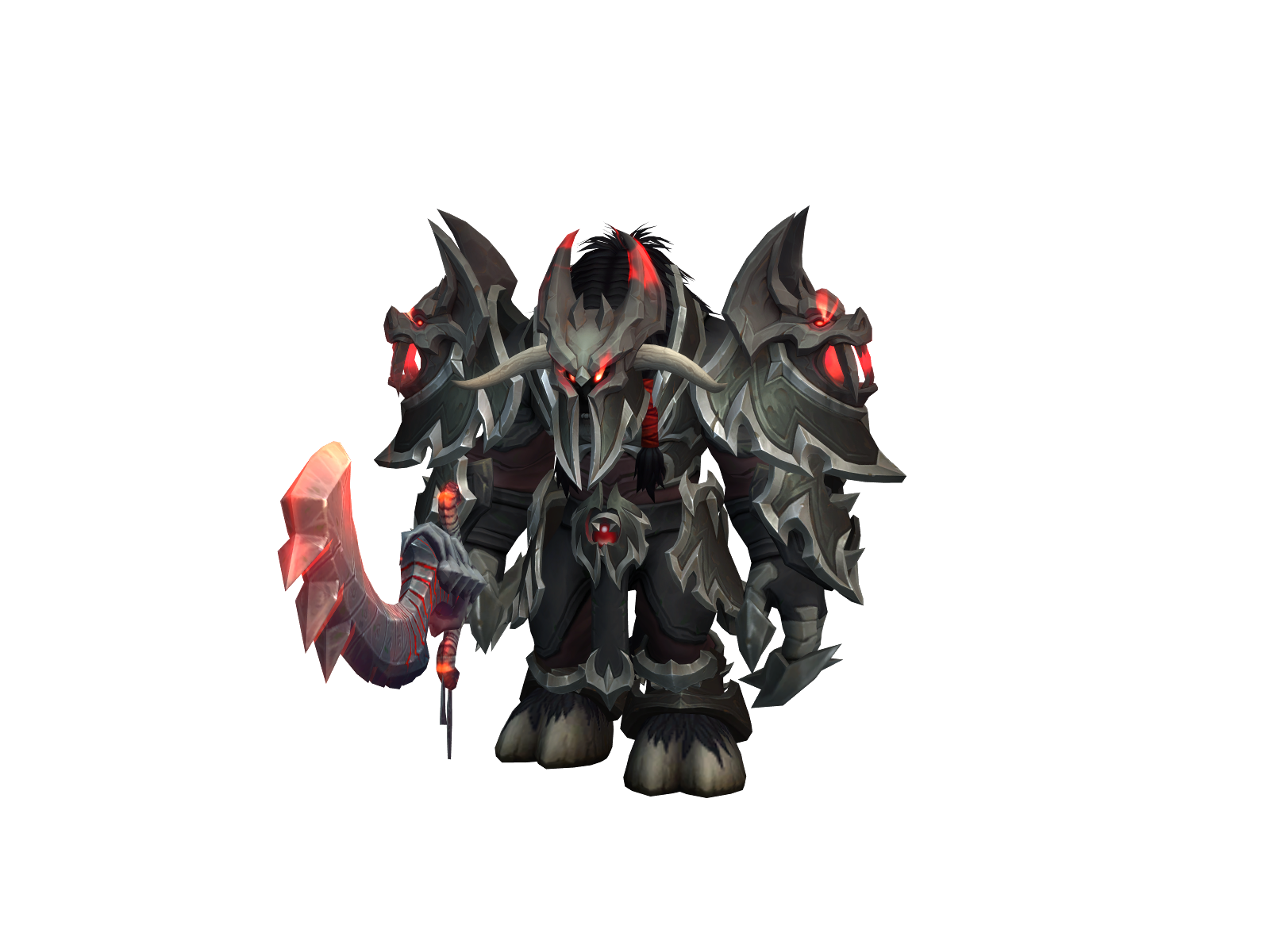Xhale 3D character render