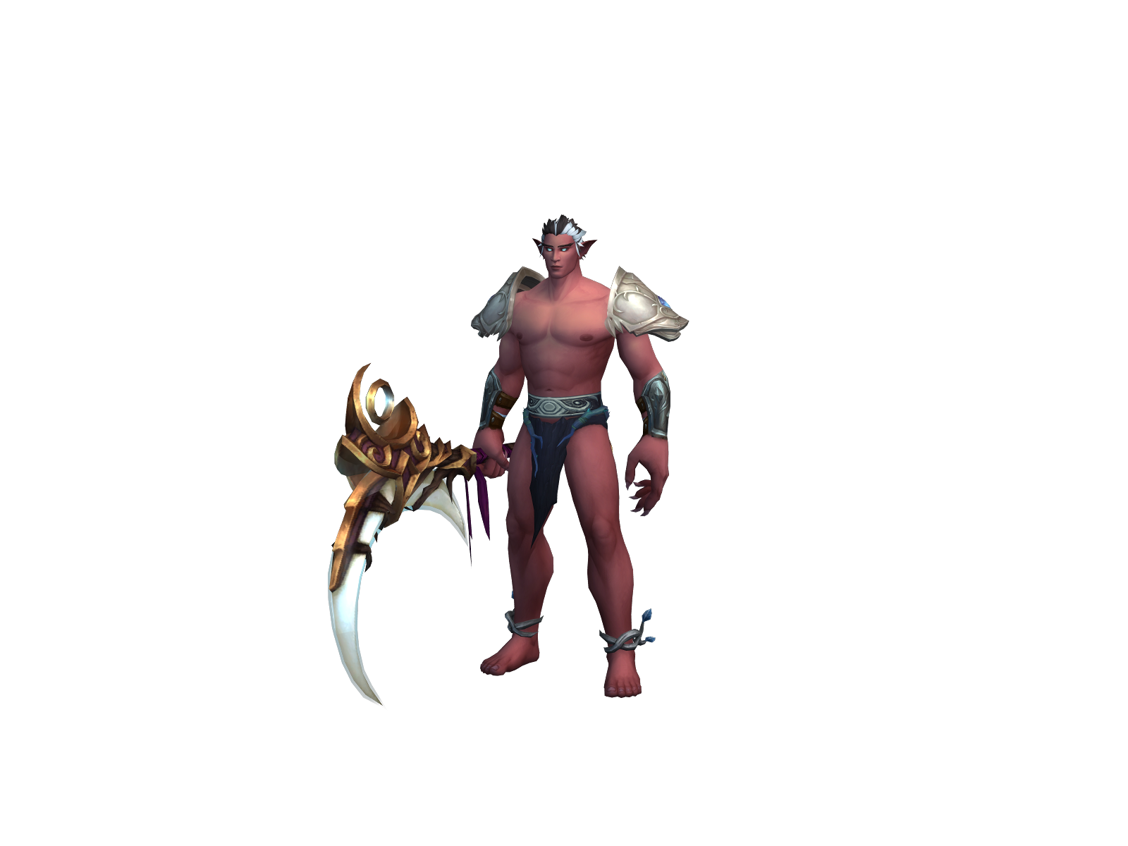 Fintan 3D character render