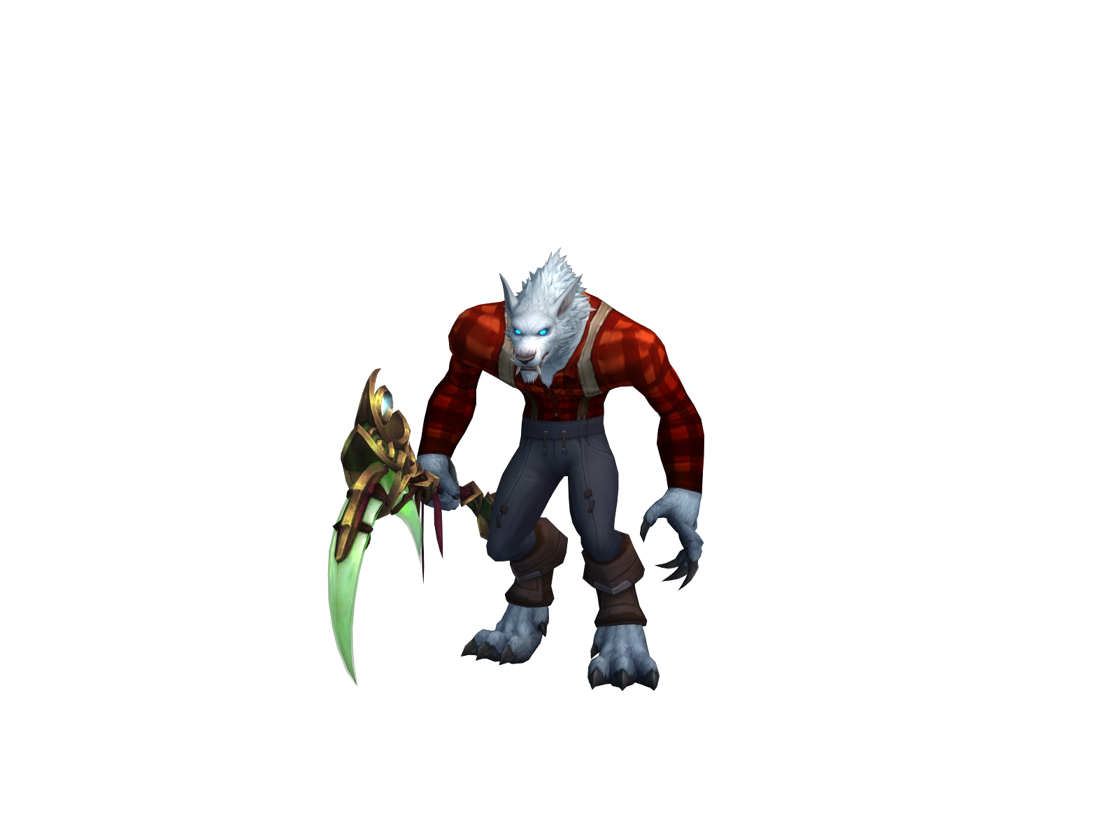Guthan 3D character render