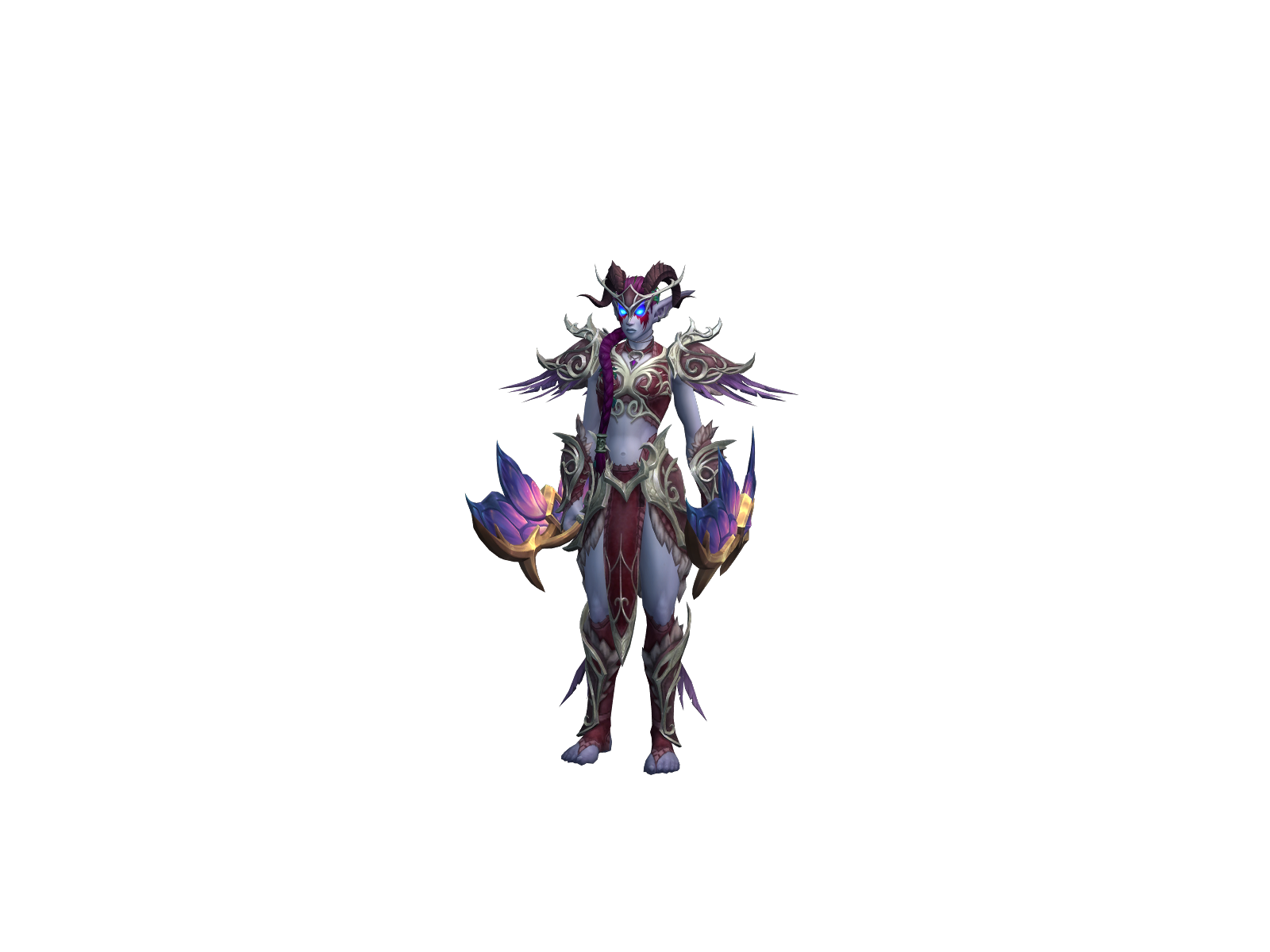 Orgaldra 3D character render