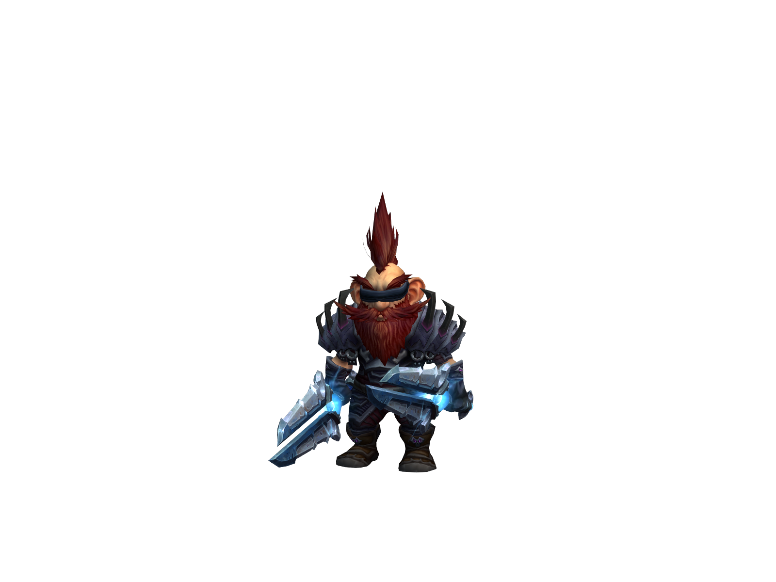 Nutsnatcha 3D character render