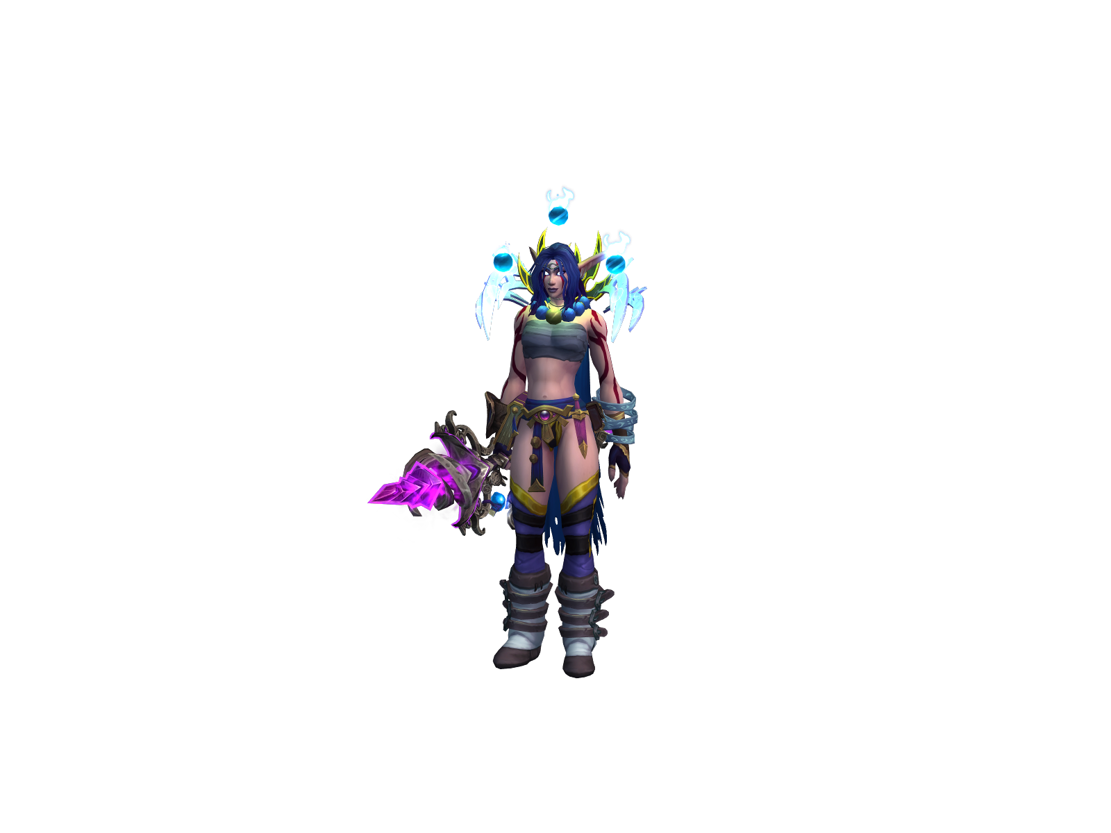 Vulgar 3D character render