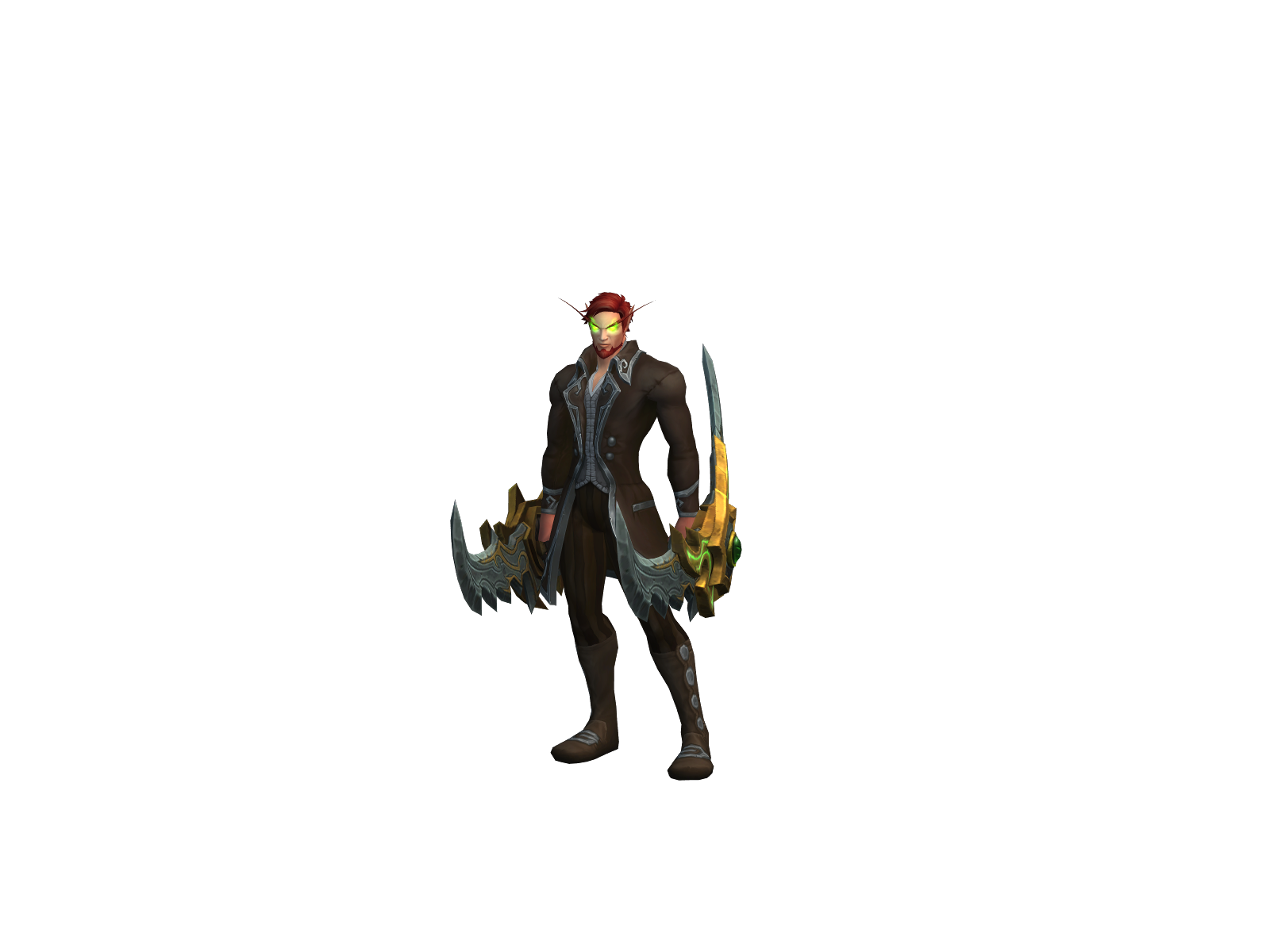 Theonidus 3D character render