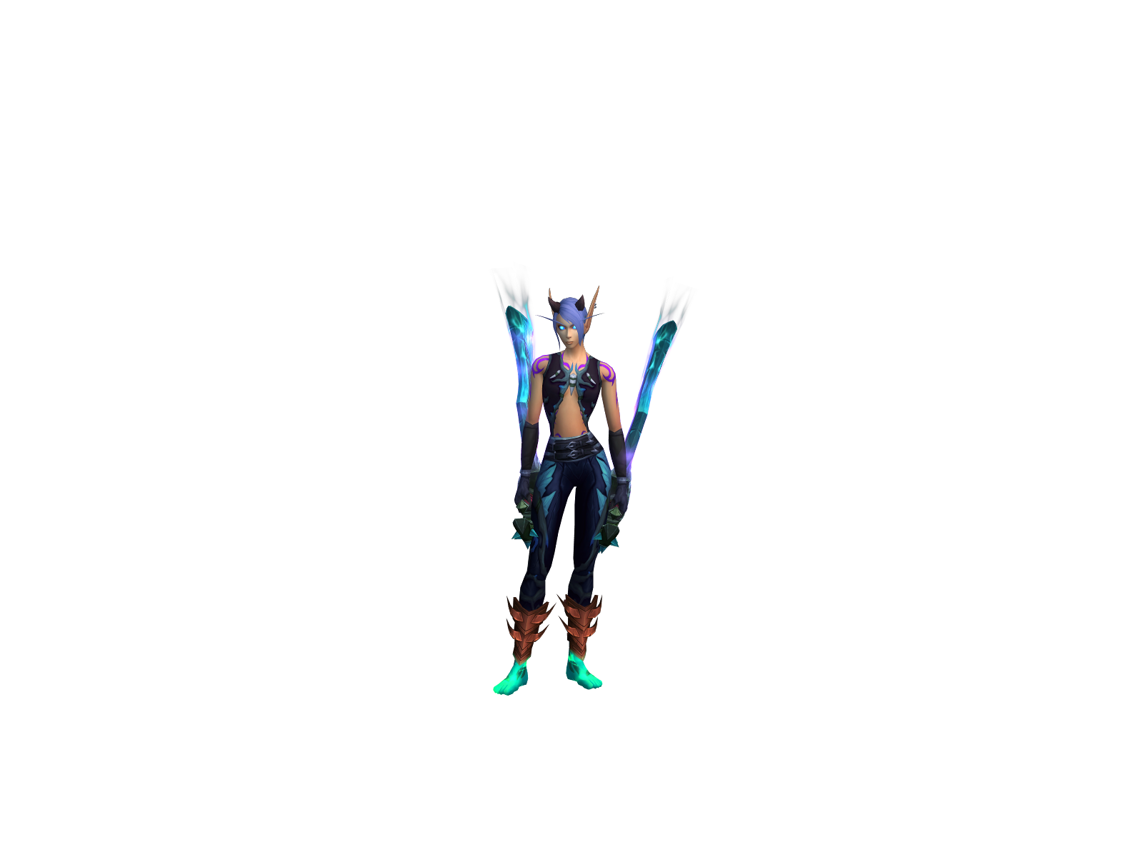 Dominoh 3D character render