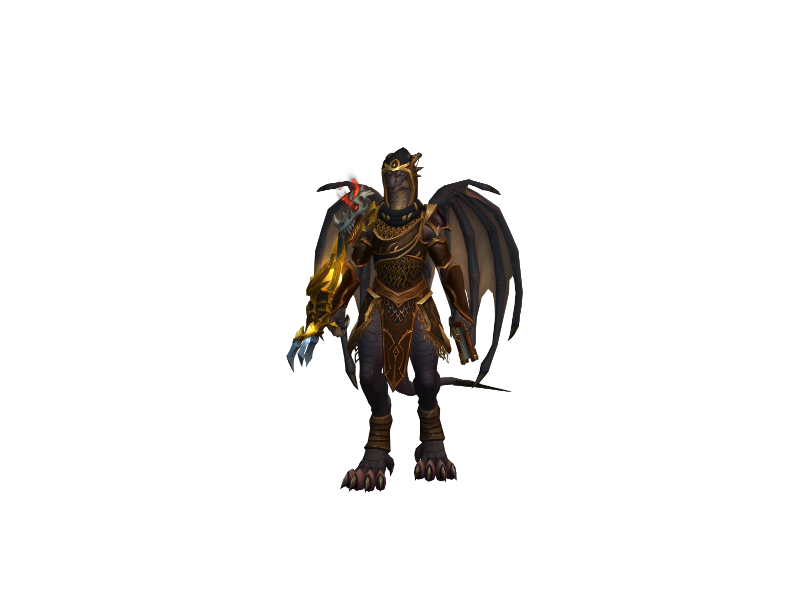 Sythrane 3D character render